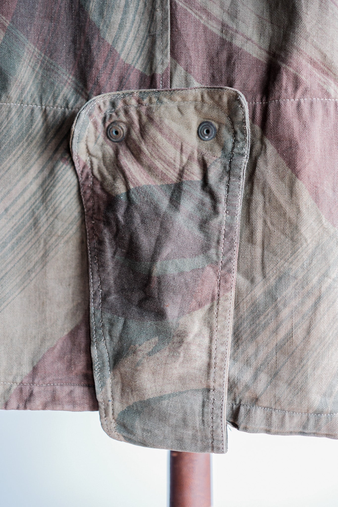 [~ 40's] WWⅡ British Army AIRBORNE TROOPS BRUSHSTROKE CAMOUFLAGE DENISON SMOCK "SAS"