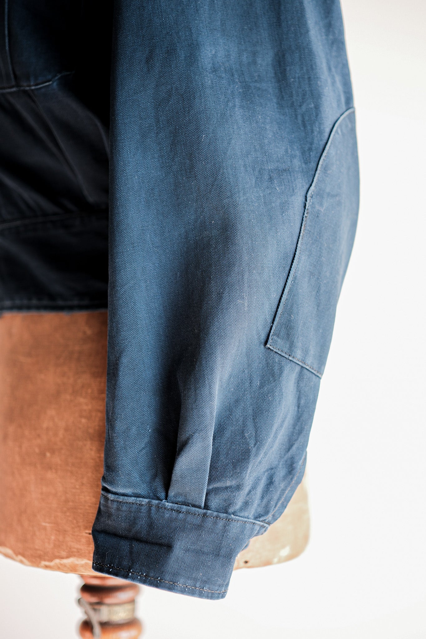 ［~60’s］Royal Canadian Navy Indigo Cotton Twill Work Jacket Size.N2