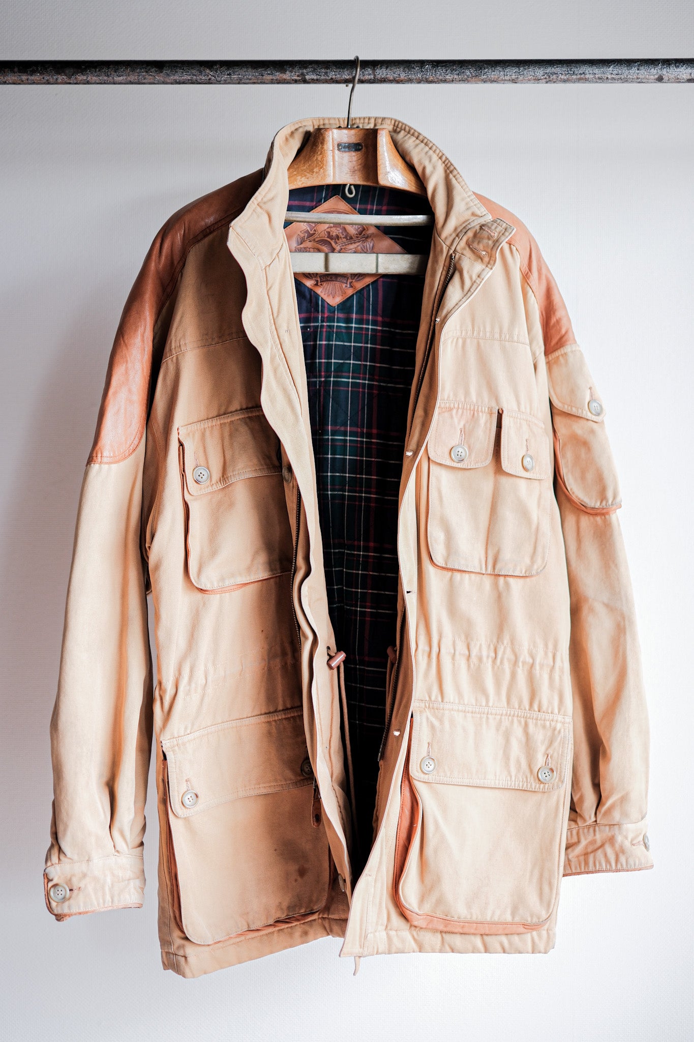 ［~90's］Willis&Geiger Cotton Safari Jacket Size.M