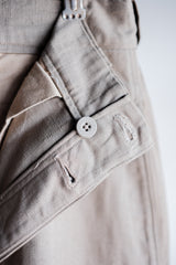 [~ 60's] กองทัพฝรั่งเศส M52 ขนาดกางเกง Chino ขนาด 22 "Dead Stock"