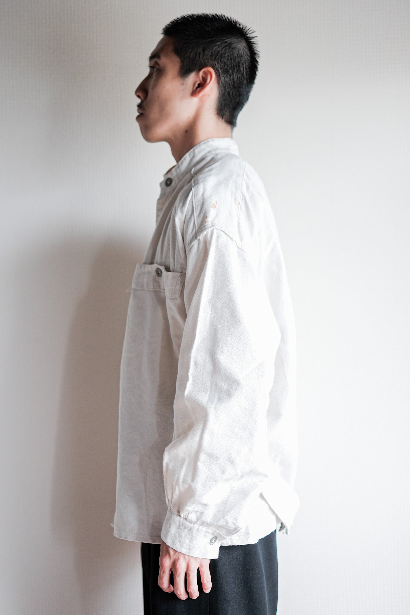 【~30's】French Army Cotton Twill Bourgeron Jacket