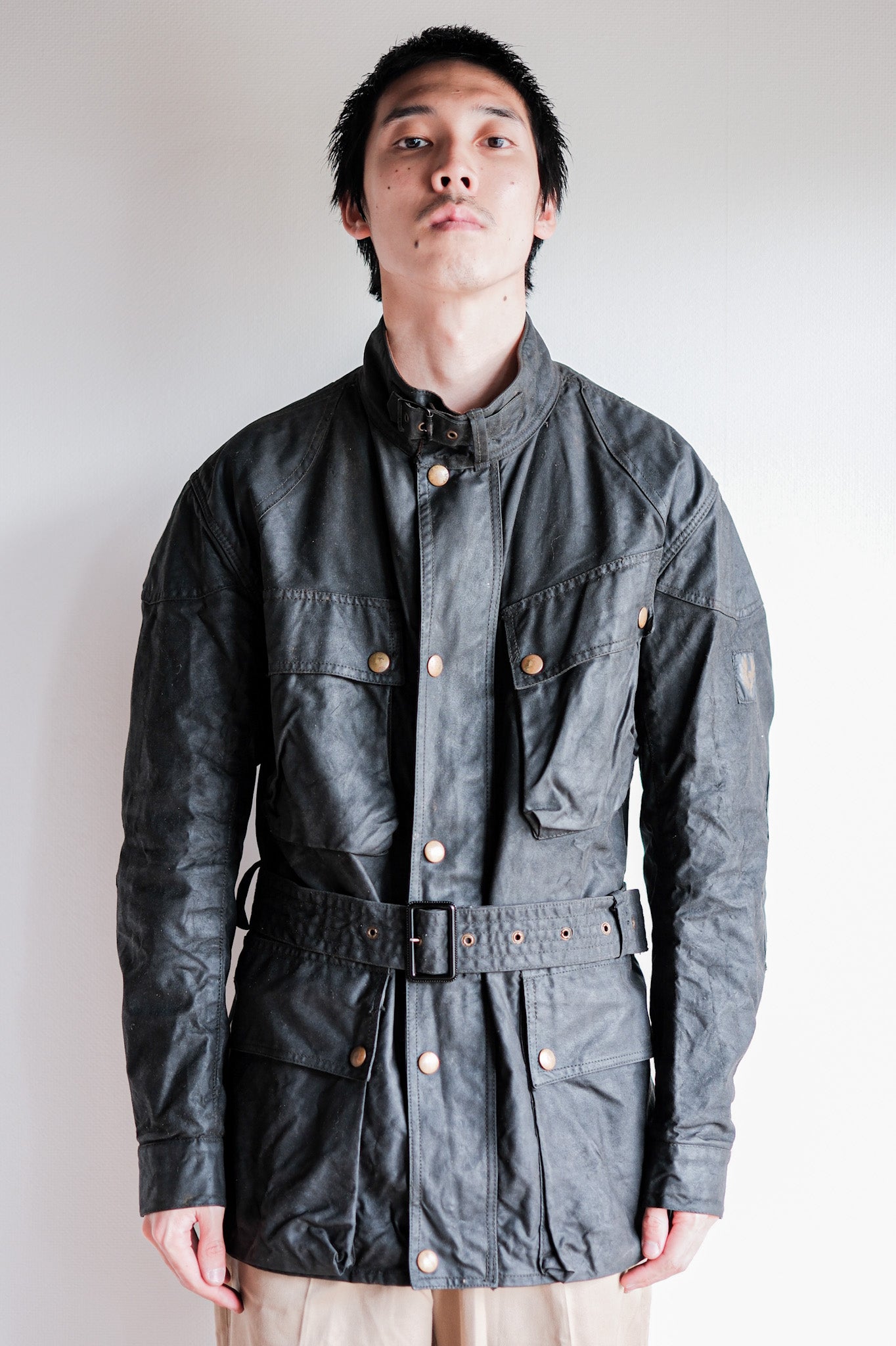 ［~60's］Vintage Belstaff Waxed Jacket "TRIALMASTER" "Red Label"