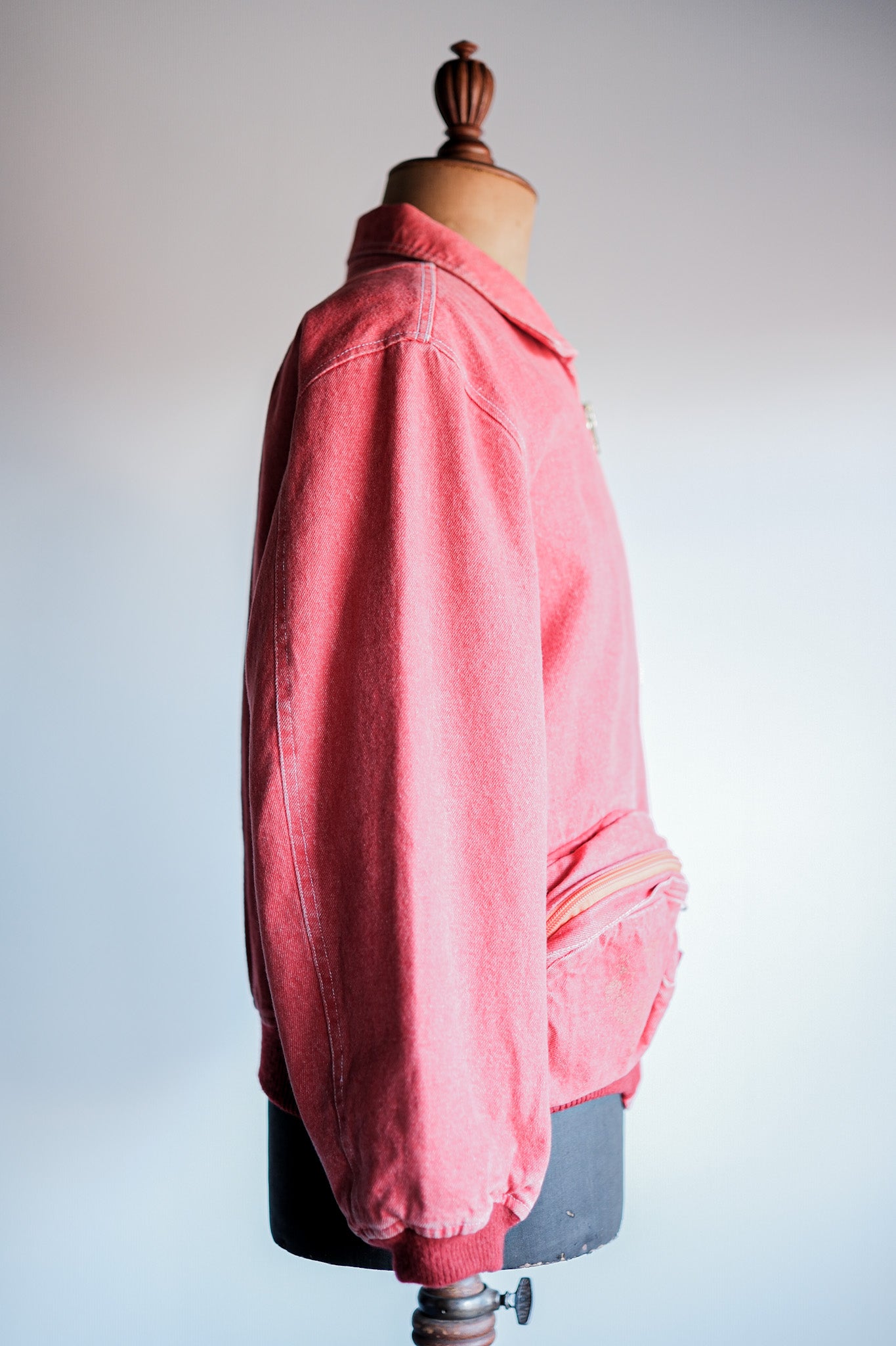 ［~90's］Old PINK HOUSE Red Denim Blouson