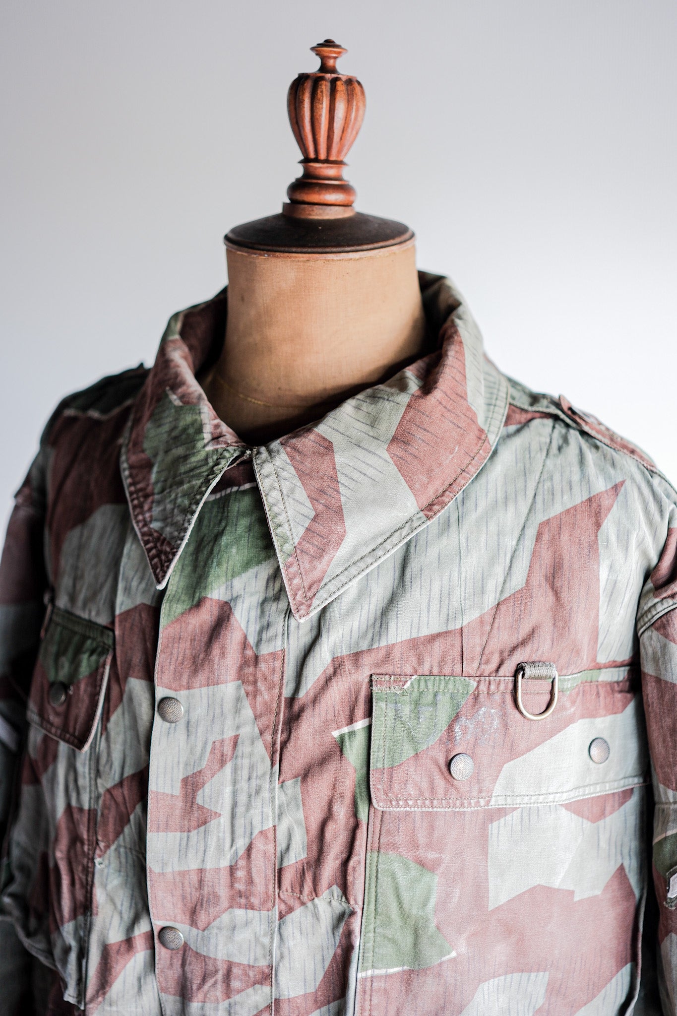 【~50's】German Army Splinter Camouflage Paratrooper Jacket