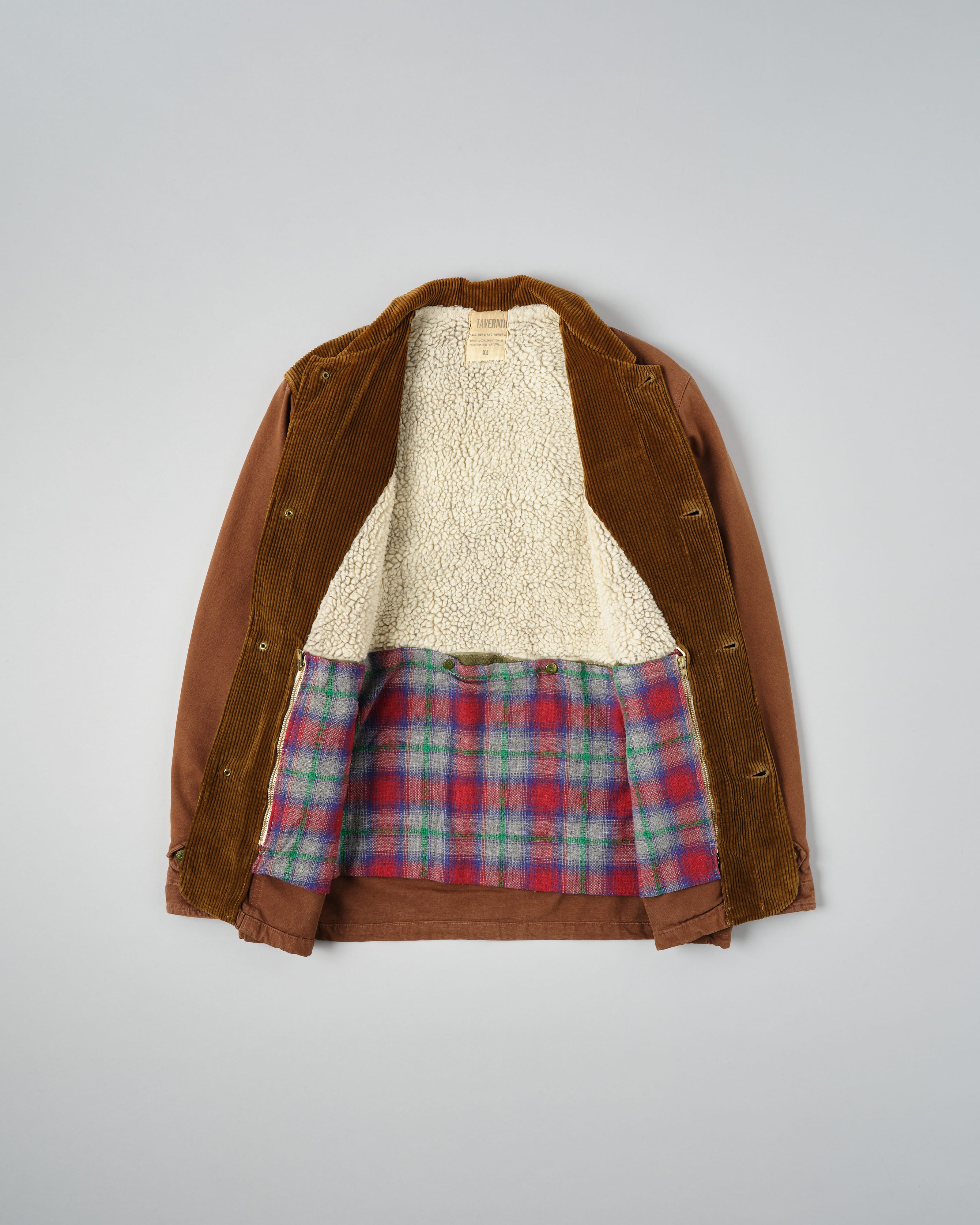 【~80's】Old J.TAVERNITI Boa Lined Hunting Jacket Size.XL