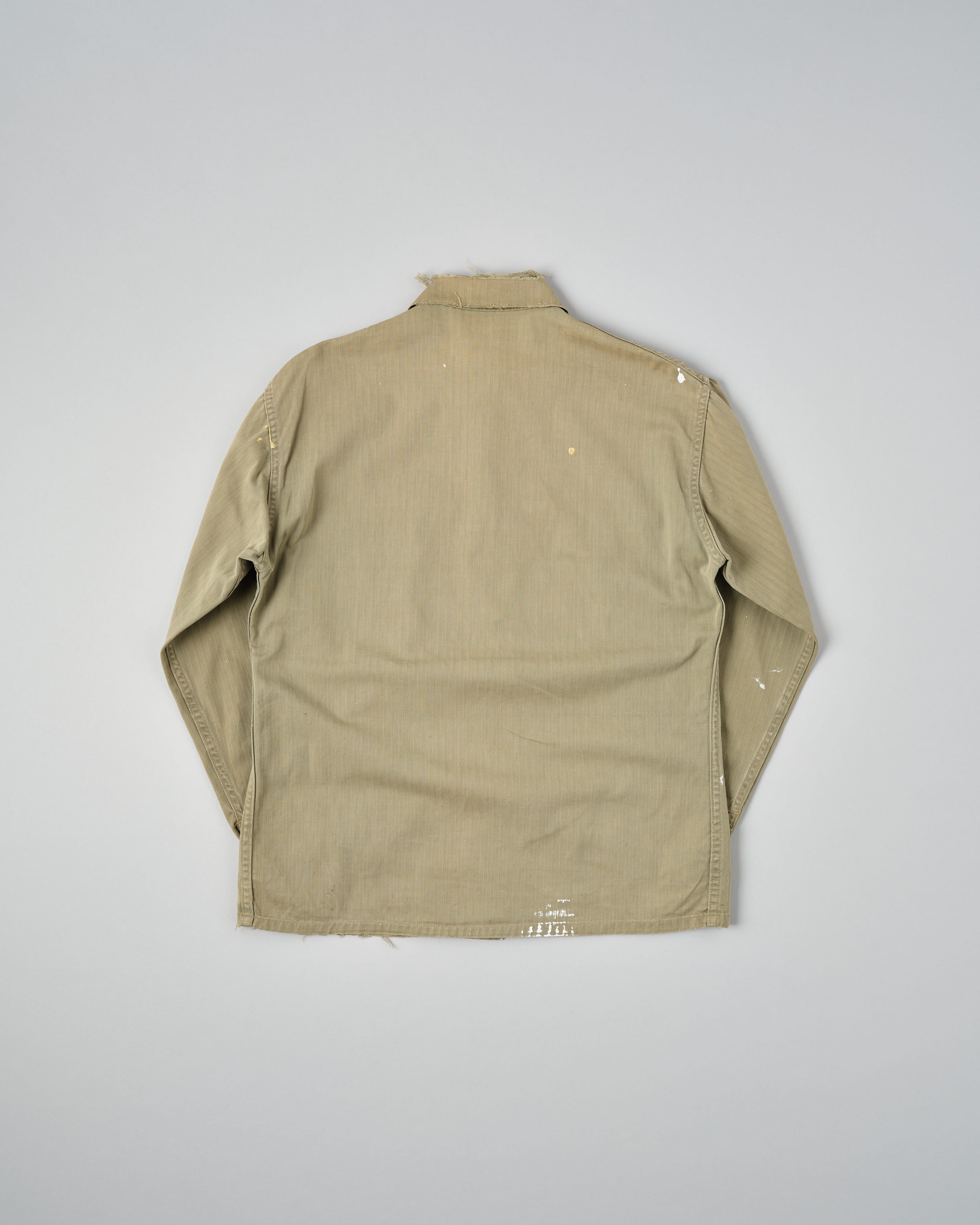 【~40's】WWⅡ U.S.M.C P-41 HBT Utility Jacket "Crazy Paint"