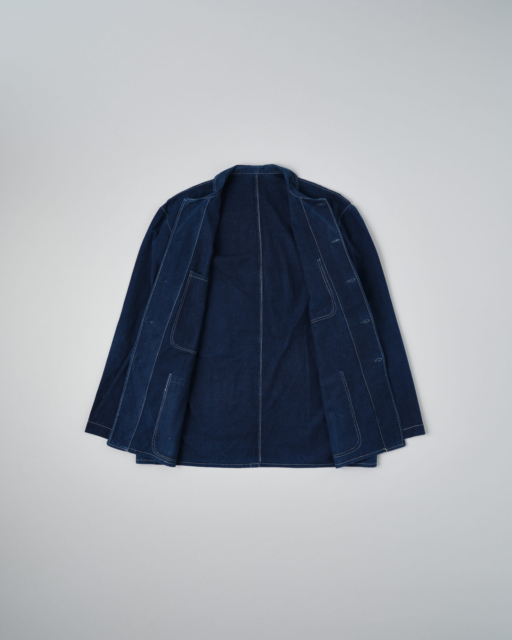 ［~60’s］French China Indigo Cotton Work Jacket Size.54