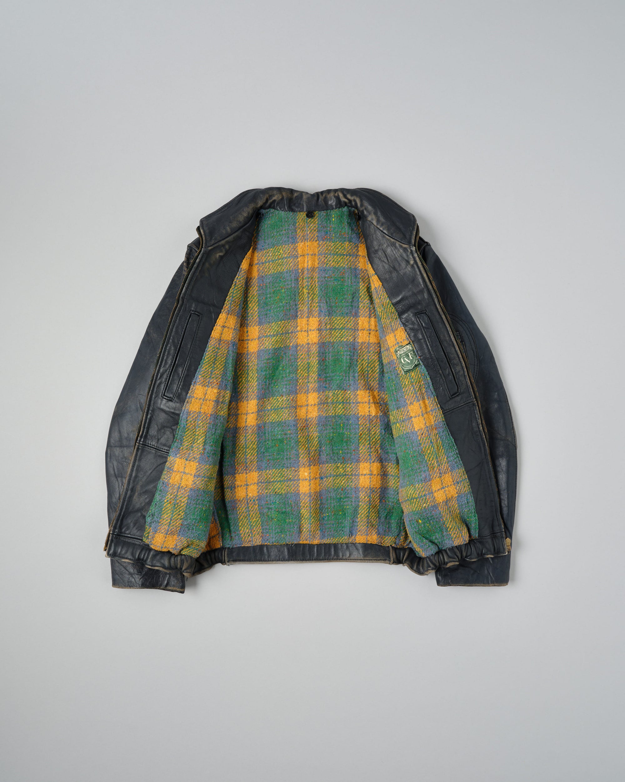［~80's］French Air Force Pilot Leather Jacket "Civilian Type"