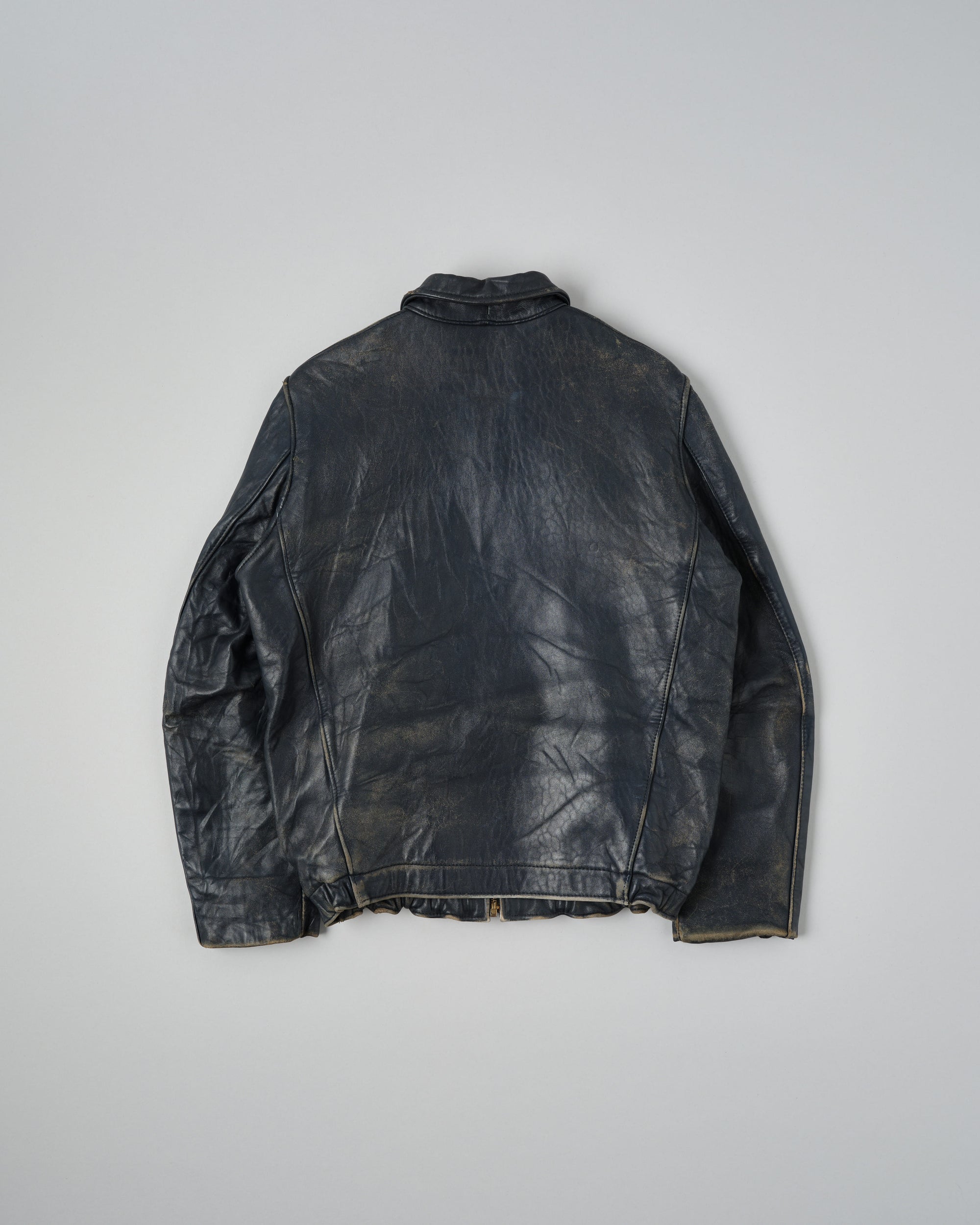 ［~80's］French Air Force Pilot Leather Jacket "Civilian Type"