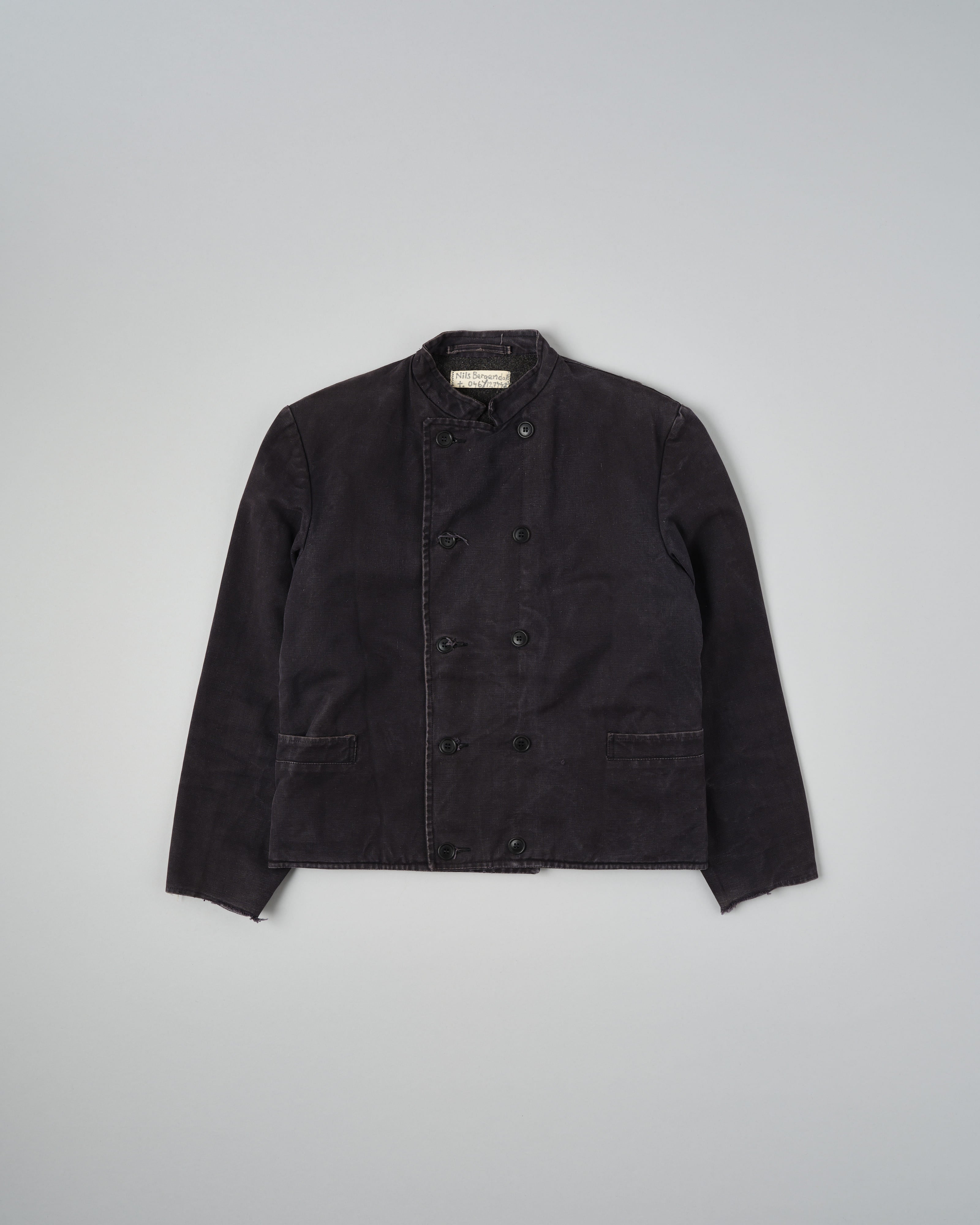 [~ 30's] Veste d'équipage de char à double boutonnage de l'armée suédoise Taille.N100M