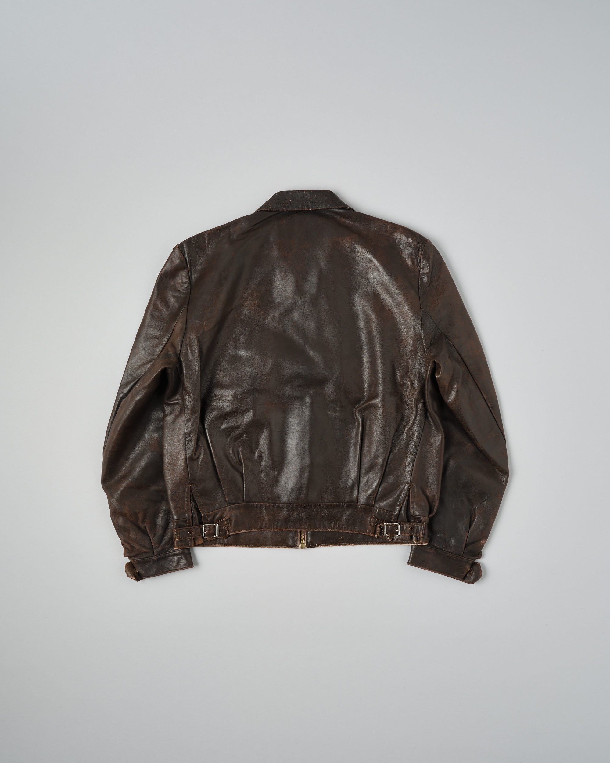 ［~40’s］WWII German Air Force Personal Leather Flight Jacket "Luftwaffe"