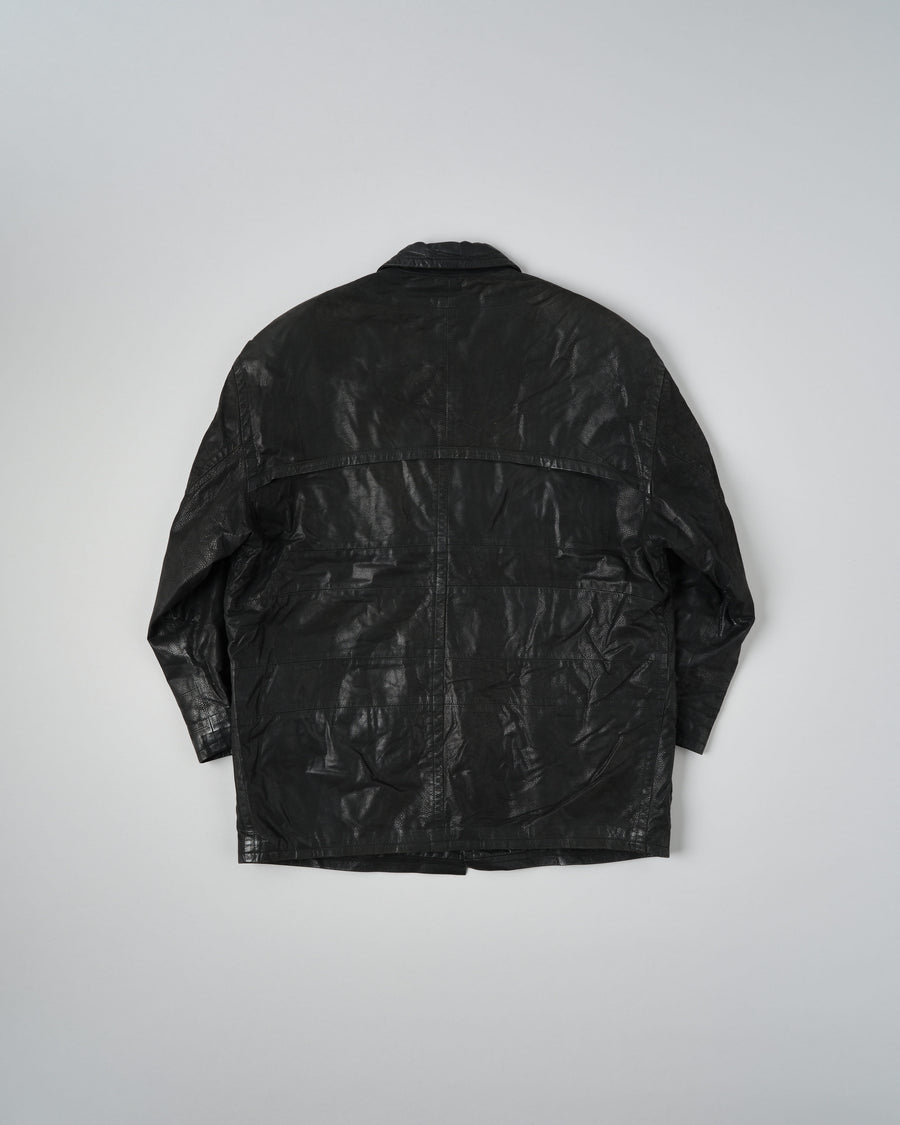 ［~90's］Old SERAPHIN Deerskin Leather Jacket Size.52 "MARIE-LOUISE 別注" 전체 사진