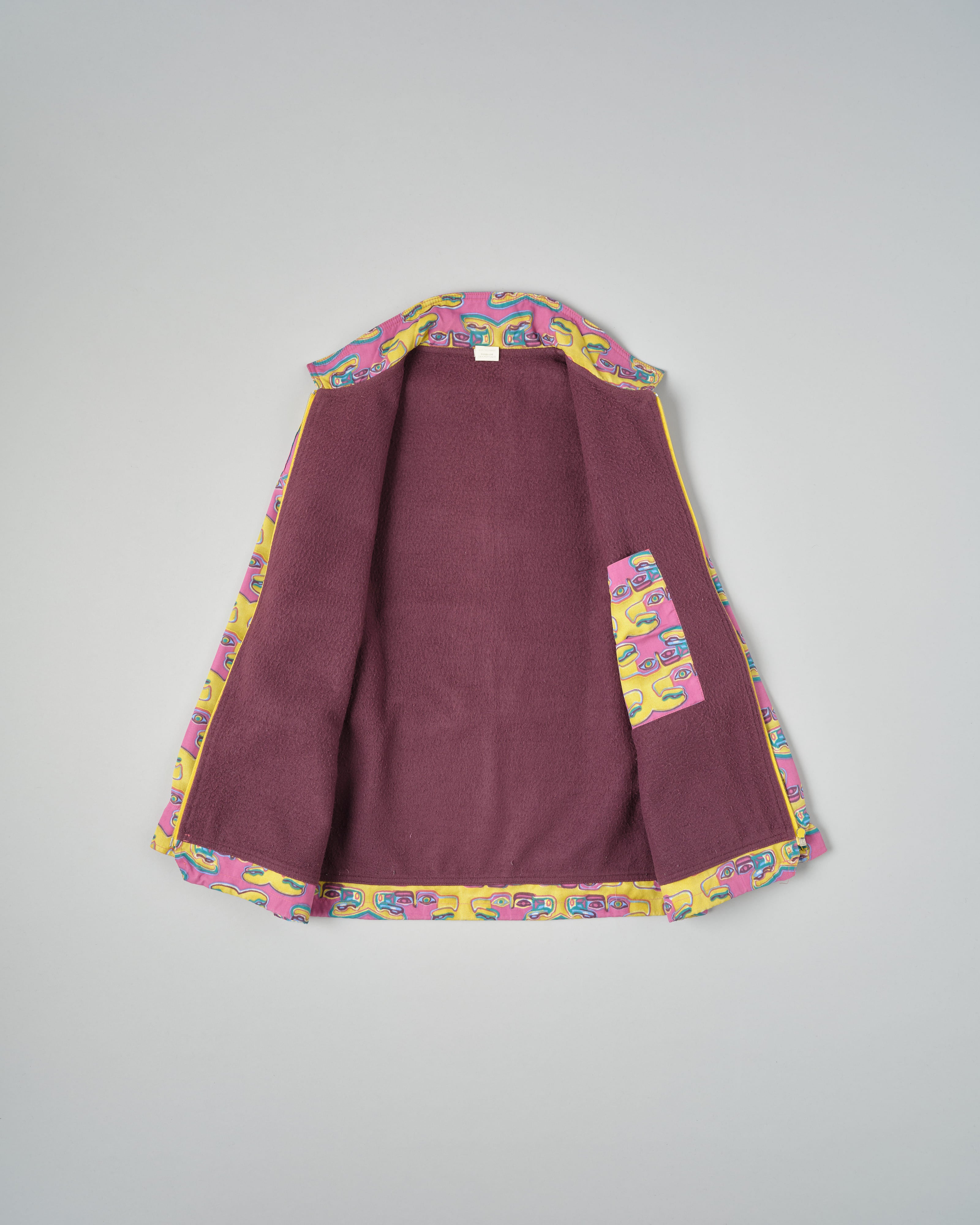 [~90’s] Old OXBOW Polyamide Patterned Wind Coat Size.S