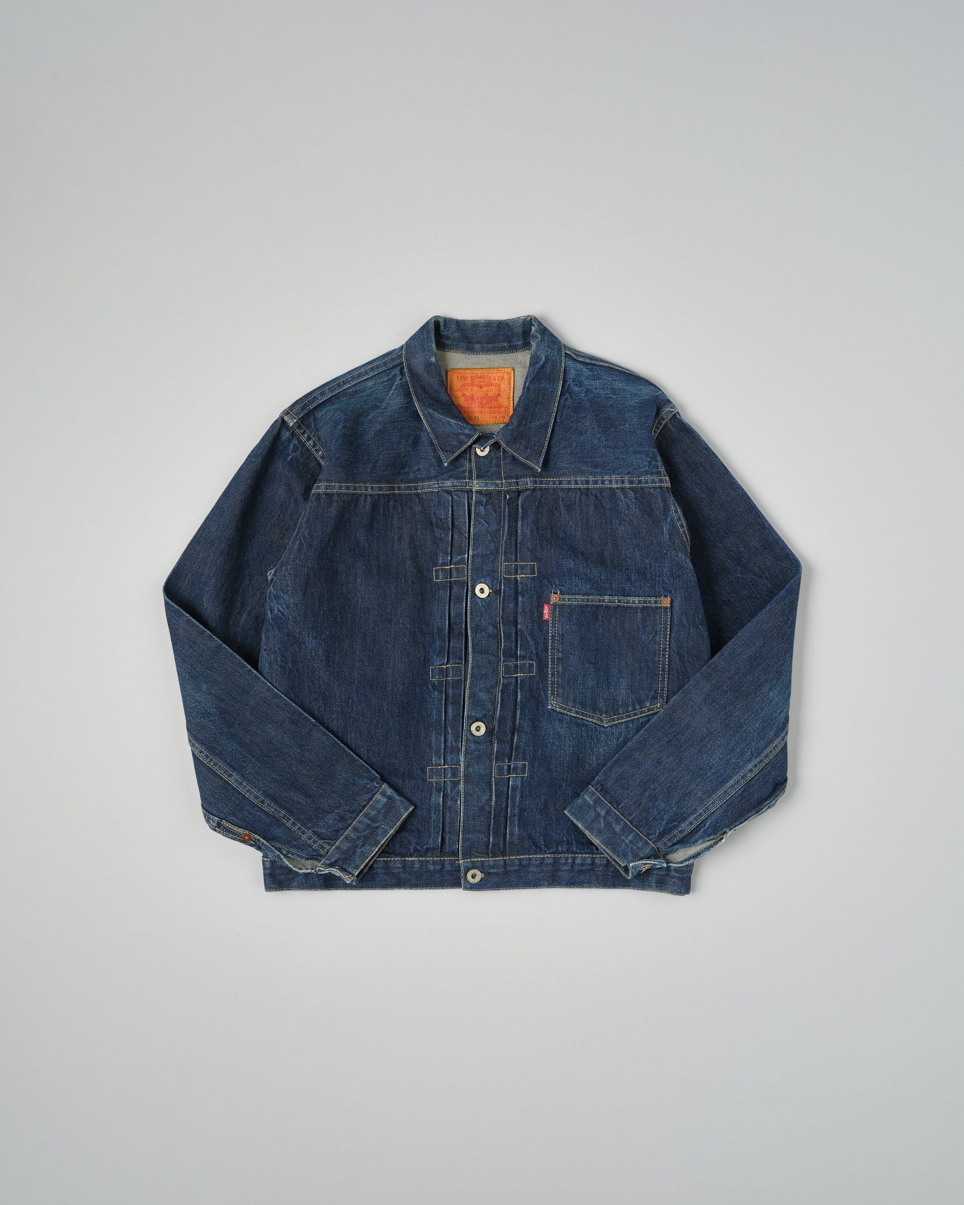 90's】Vintage Levi's S506XX Denim Jacket With Original Back Stencil S