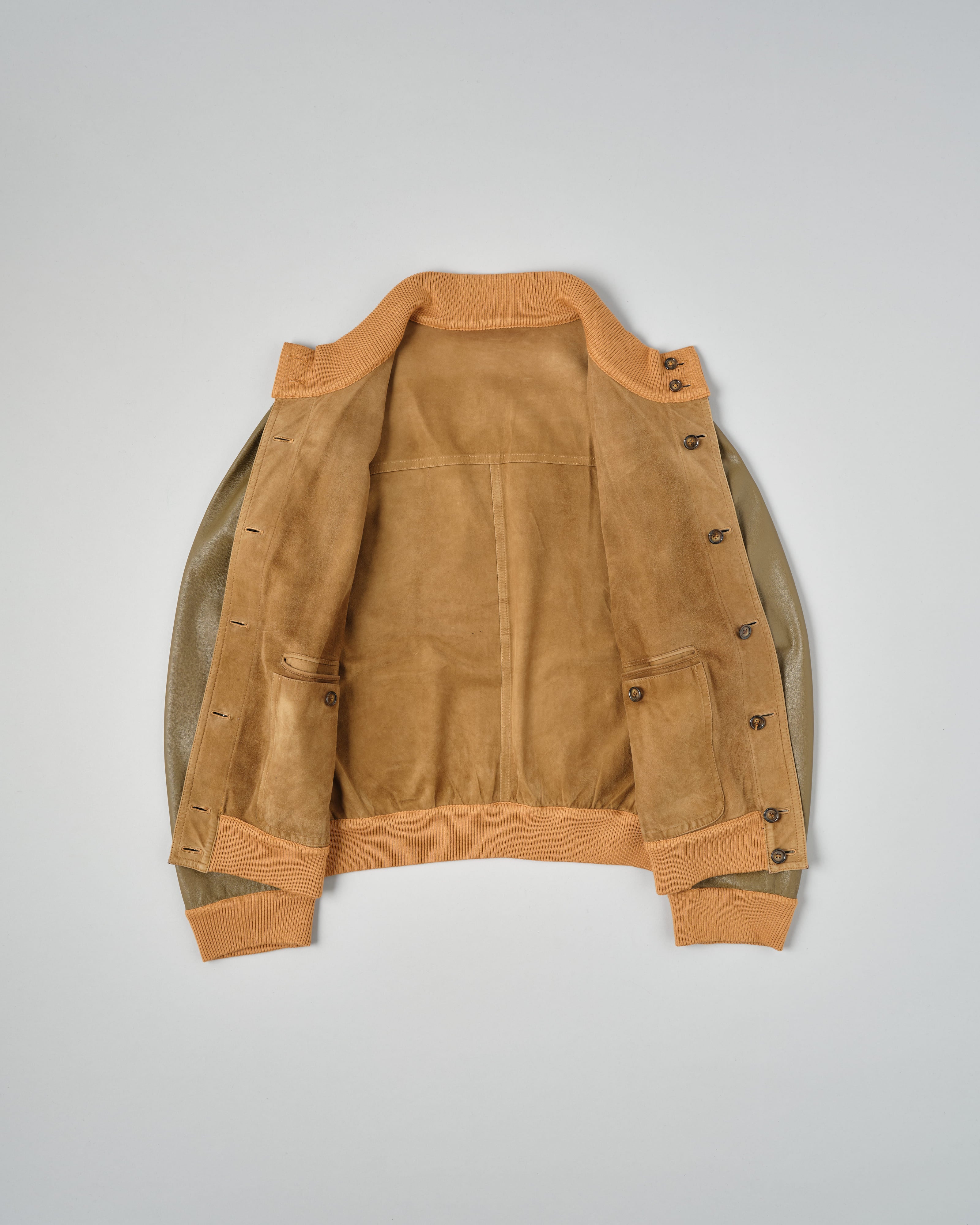 [~90's] Old ARNYS PARIS Valstarino Type Reversible Leather Blouson Size.52