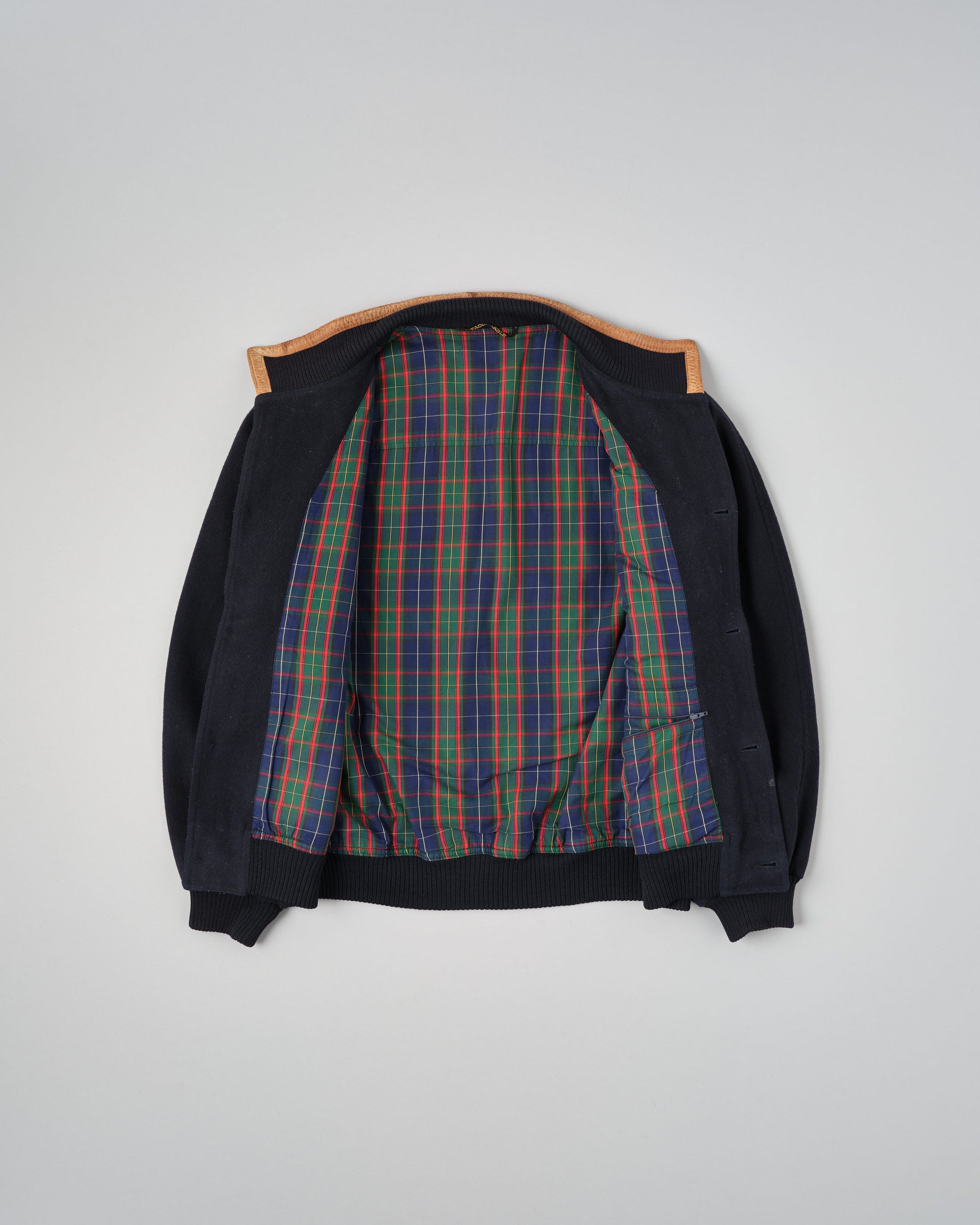 【~80's】Vintage Façonnable Wool Nylon Blouson Size.5