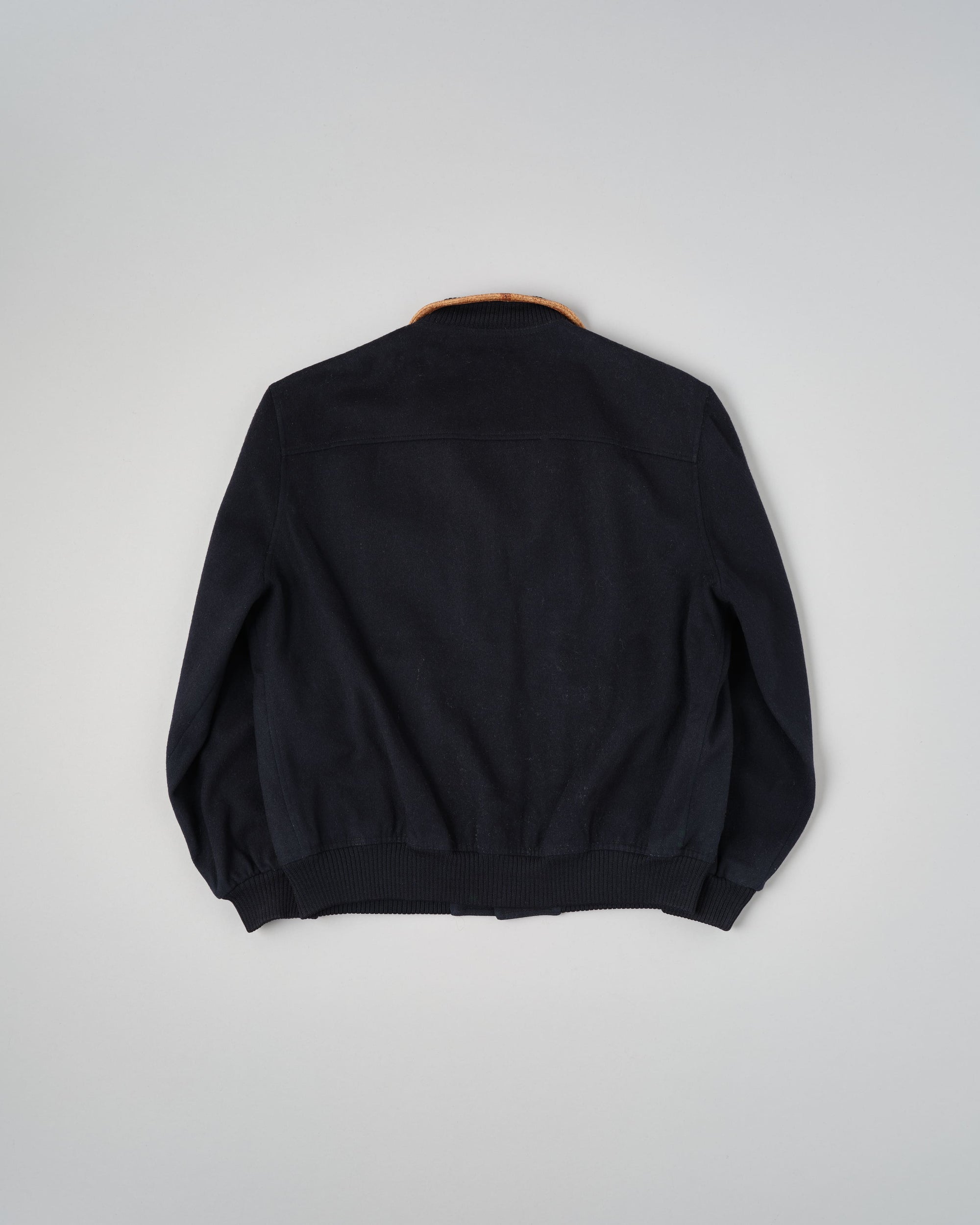【~80's】Vintage Façonnable Wool Nylon Blouson Size.5