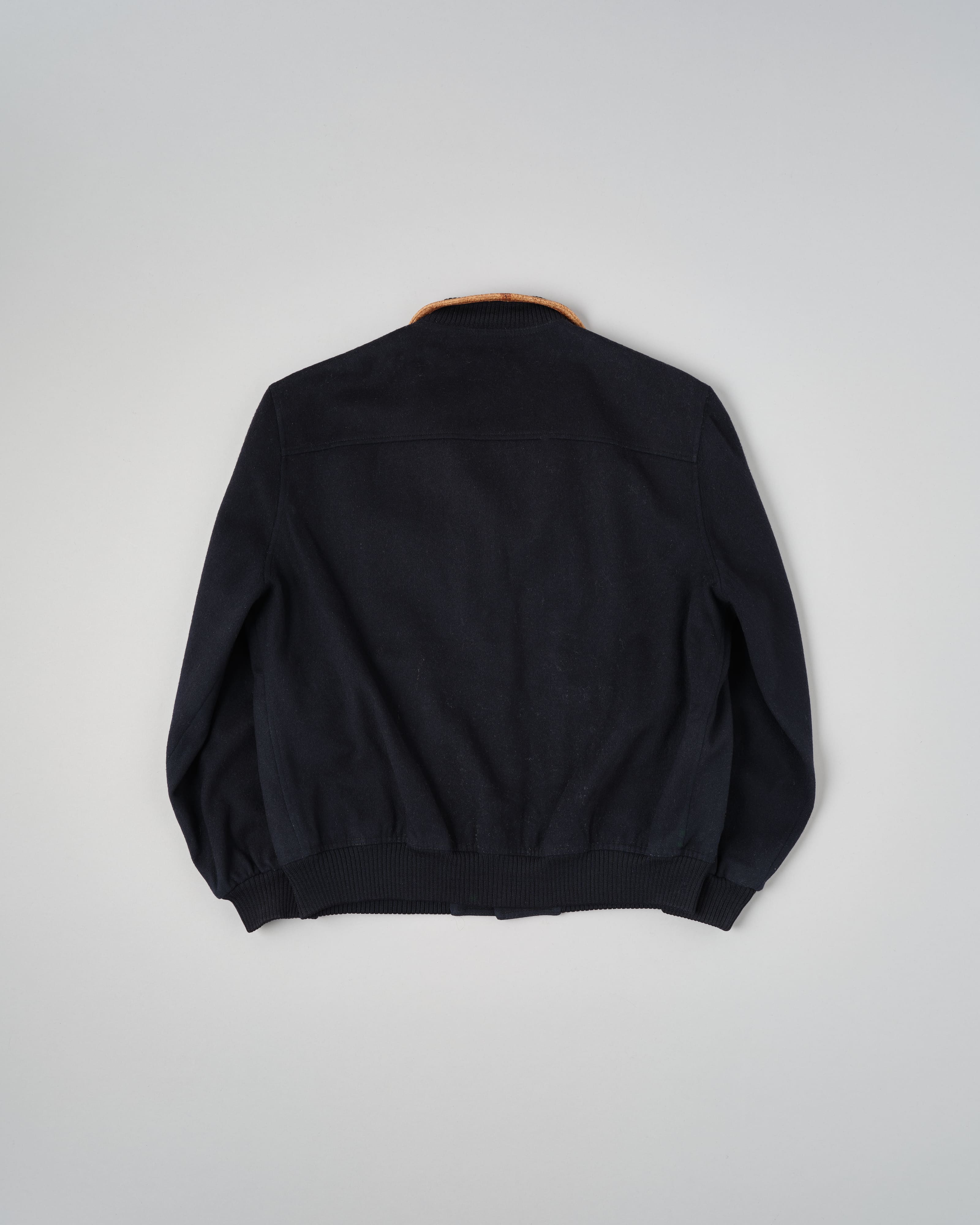 【~80's】Vintage Façonnable Wool Nylon Blouson Size.5