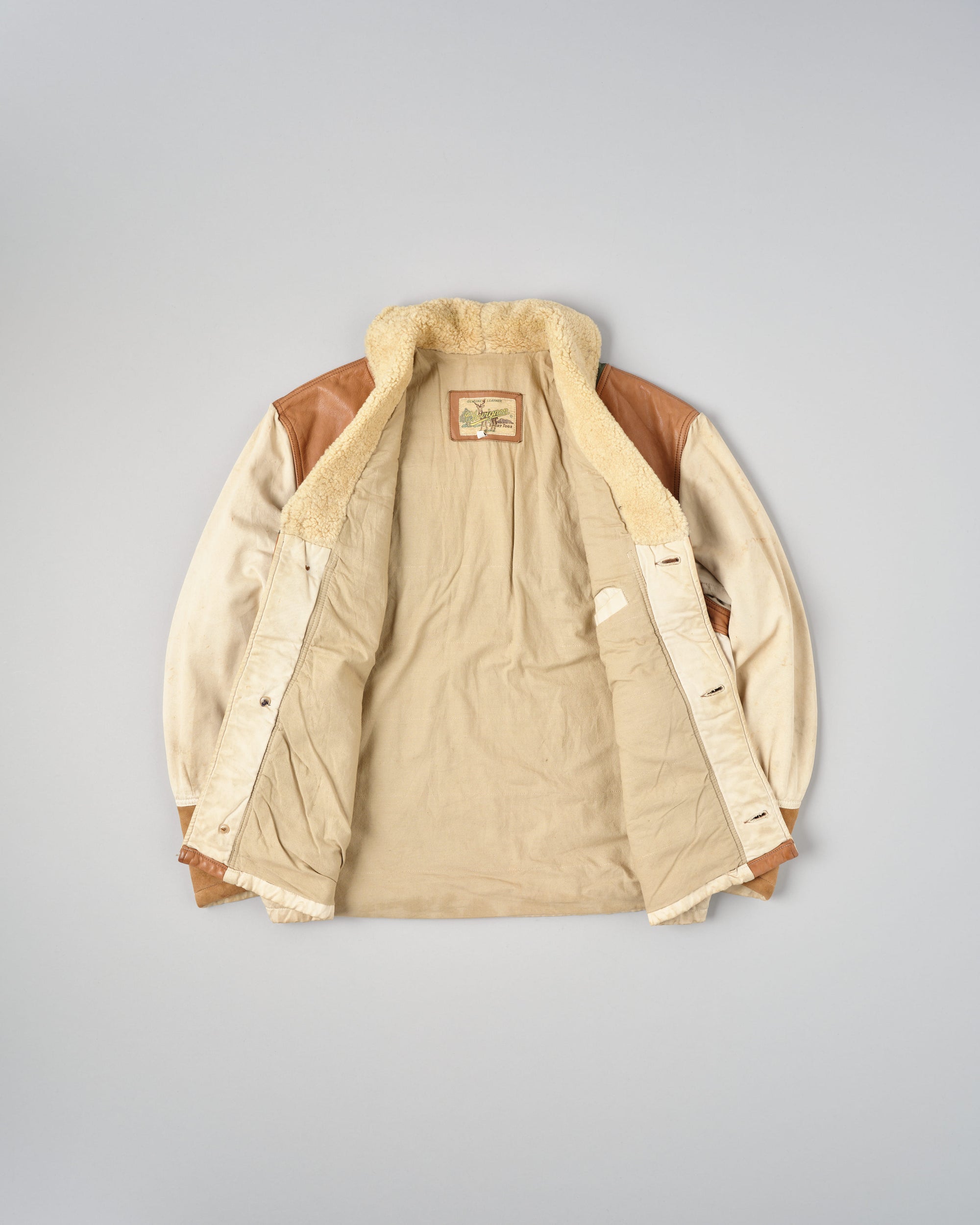 ［~80's］Old CHEVIGNON Switching Design Shawl Collar Jacket Size.XL