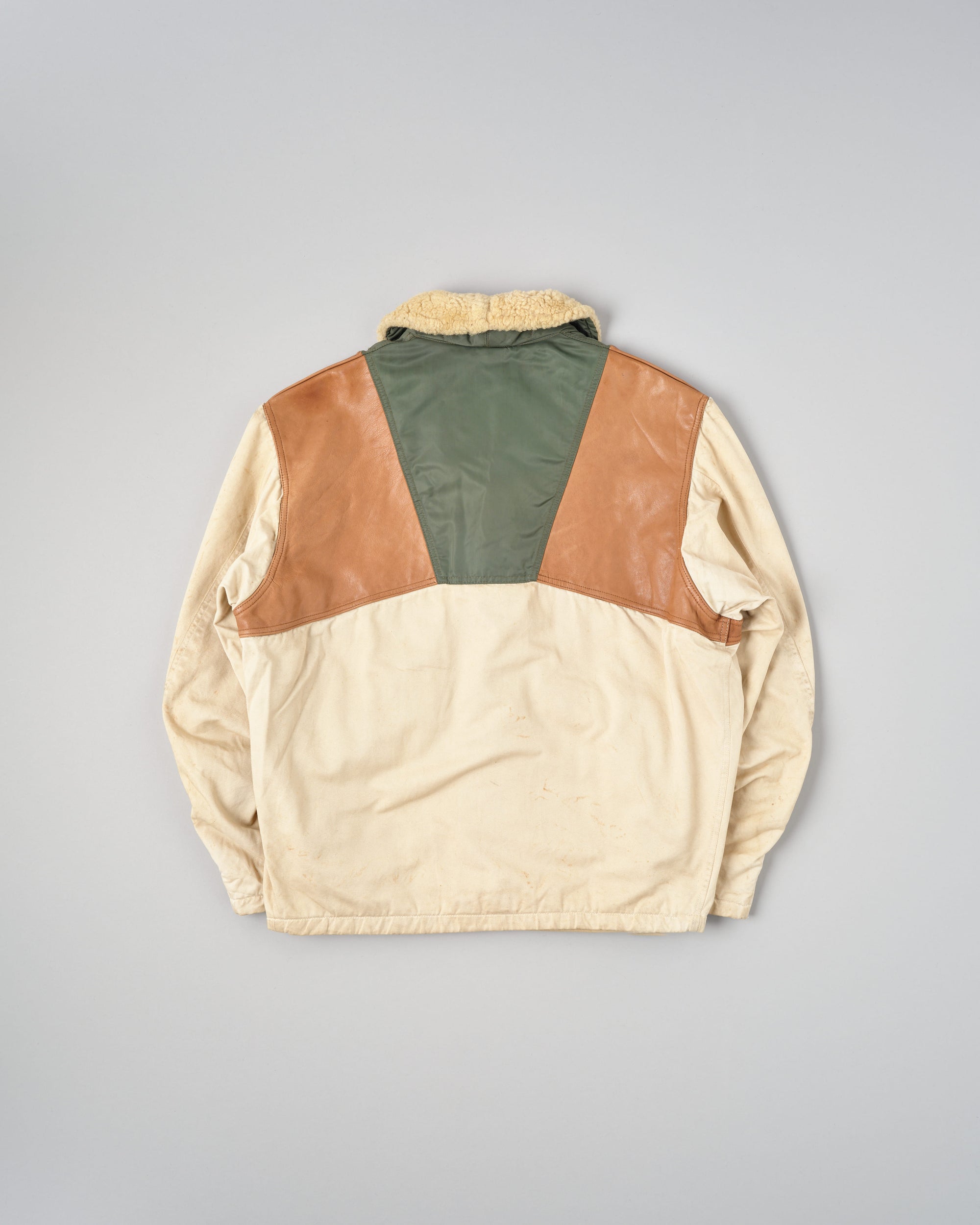 ［~80's］Old CHEVIGNON Switching Design Shawl Collar Jacket Size.XL