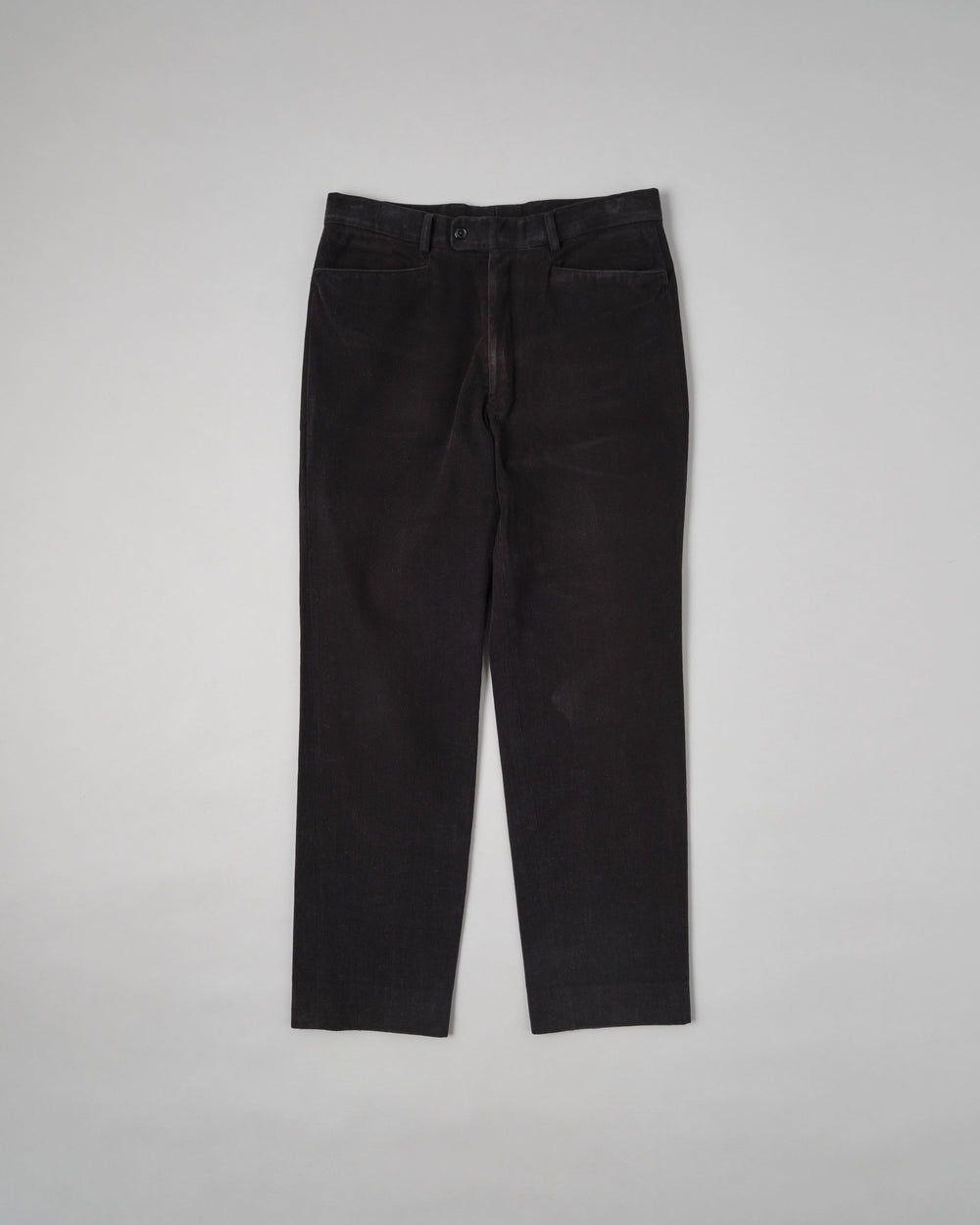 ［~90’s］Old BERNARD ZINS Black Cotton Twill Trousers Size.44 "EMILIO BATCHI 別注"
