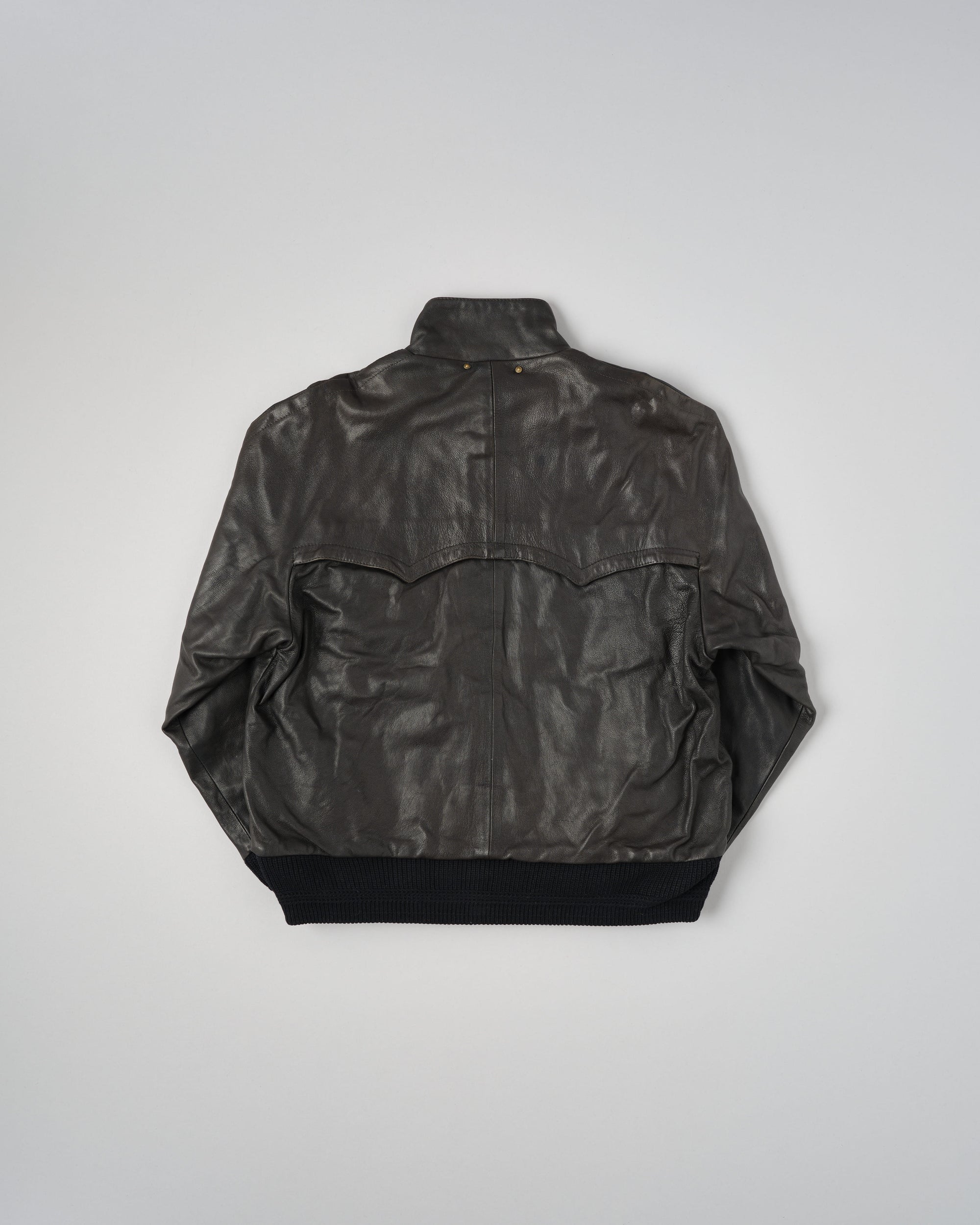 ［88AW］Old C.P.Company Black Leather Blouson Size.50
