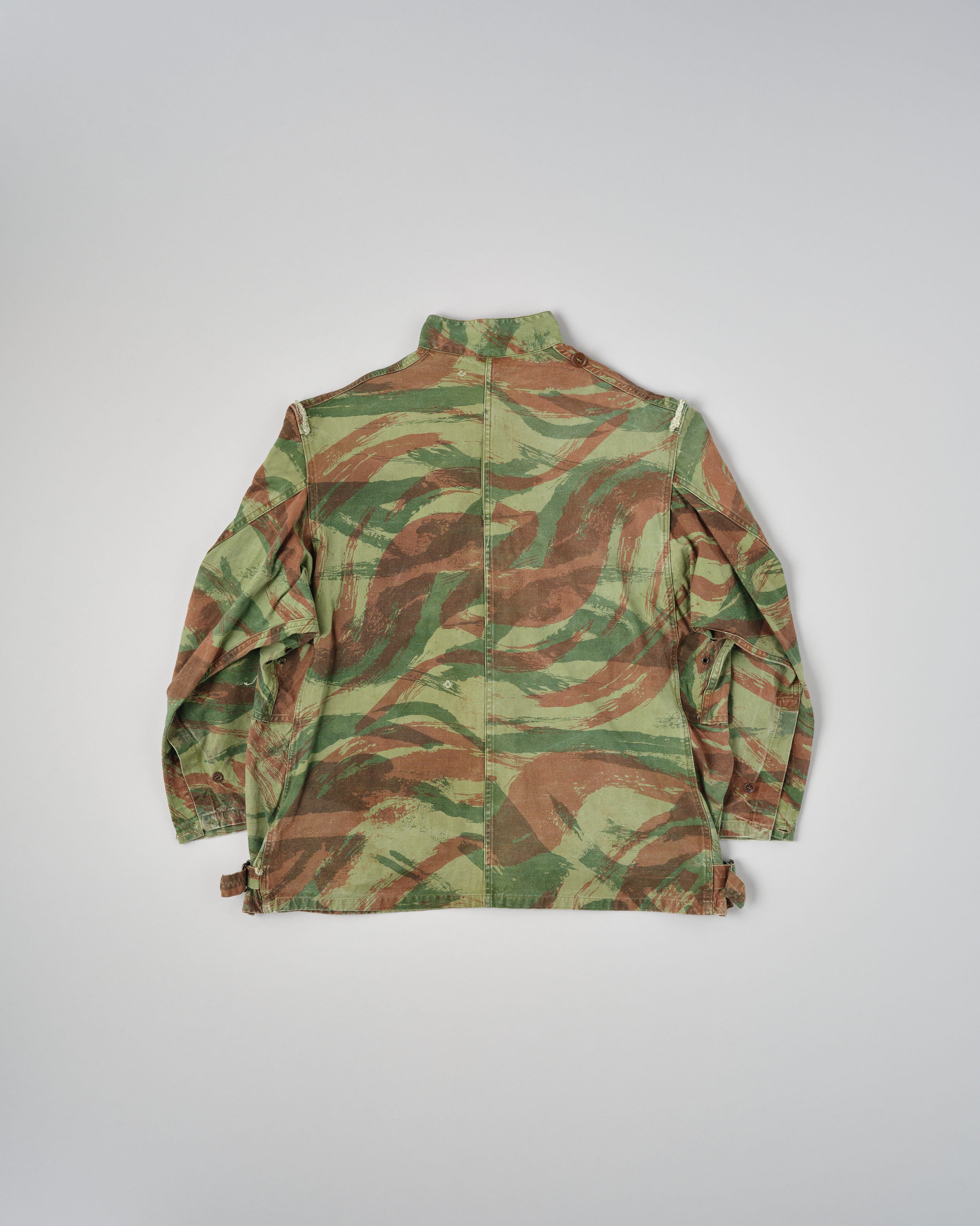 【~50's】French Army TAP47/54 Lizard Camouflage Paratrooper Jacket Size.32