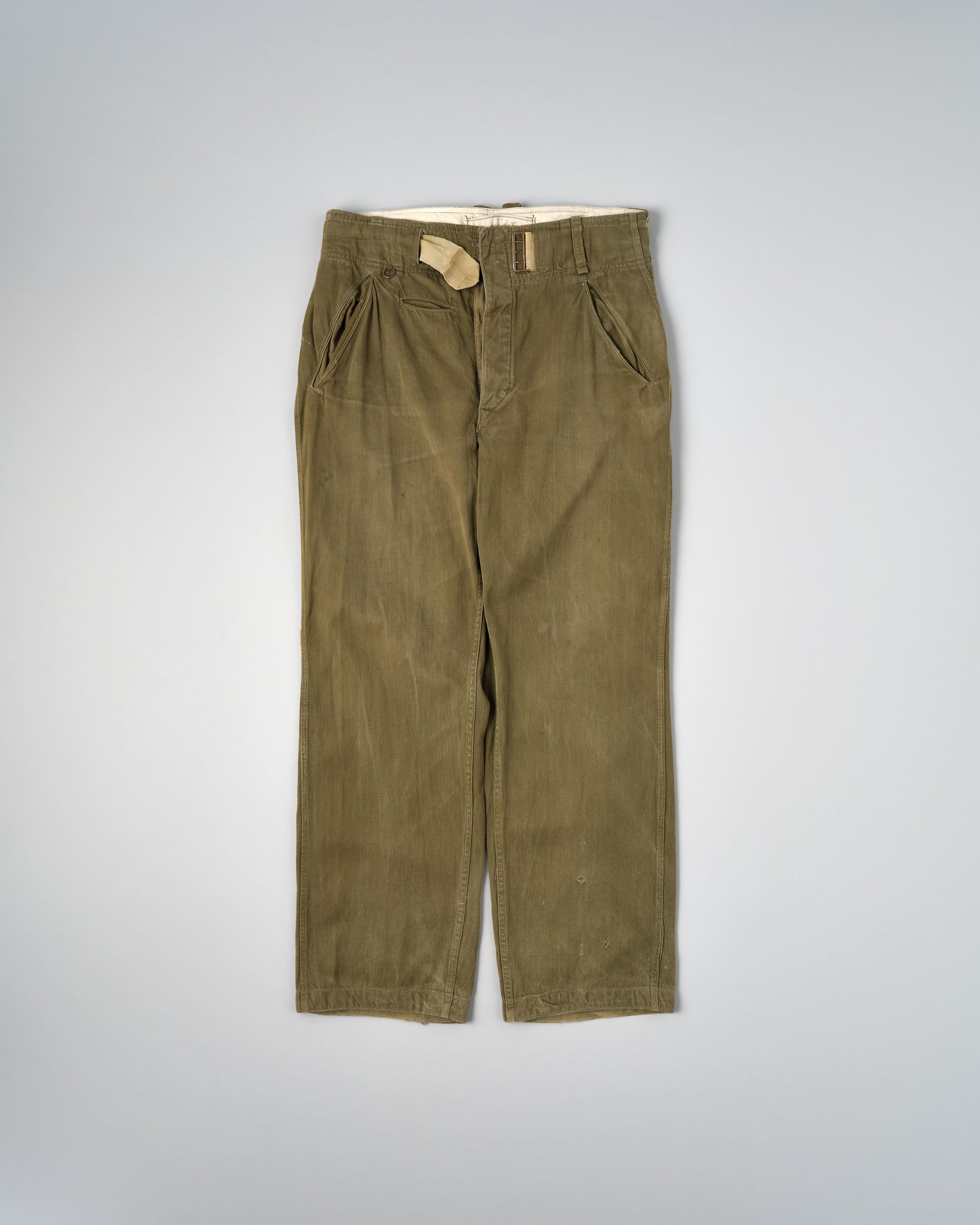 ［~40's］WWII German Army Tropical Field Trousers "Wehrmacht"