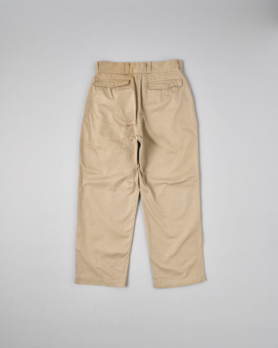 Vue d'ensemble de ［~50's］French Army M52 Chino Trousers Size.21