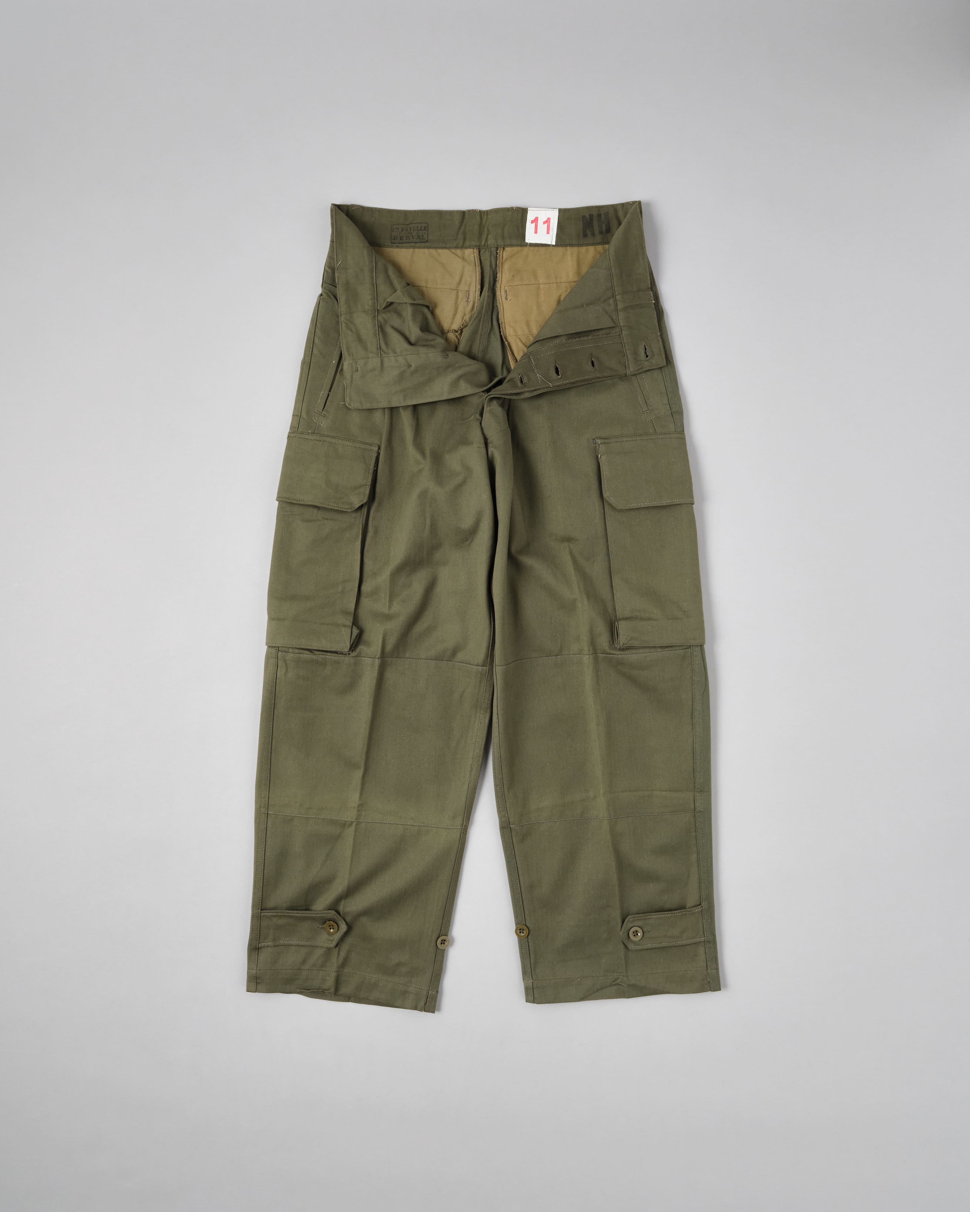 [~60's] French Army M47 Field Trousers Size.11 "Dead Stock"