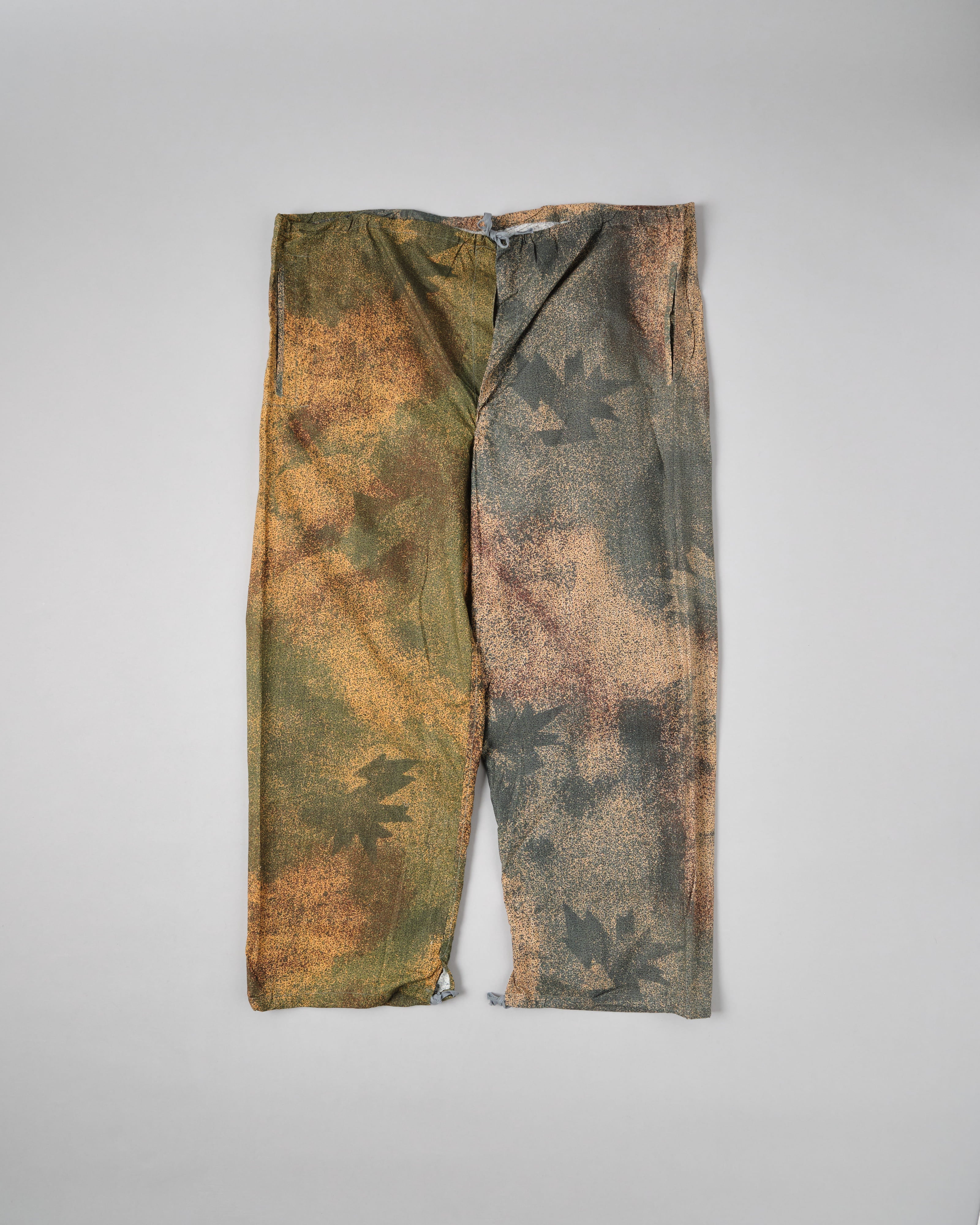 [~60's] Yugoslav People's Army Mountain Camouflage Sniper Trousers "2 Tone"