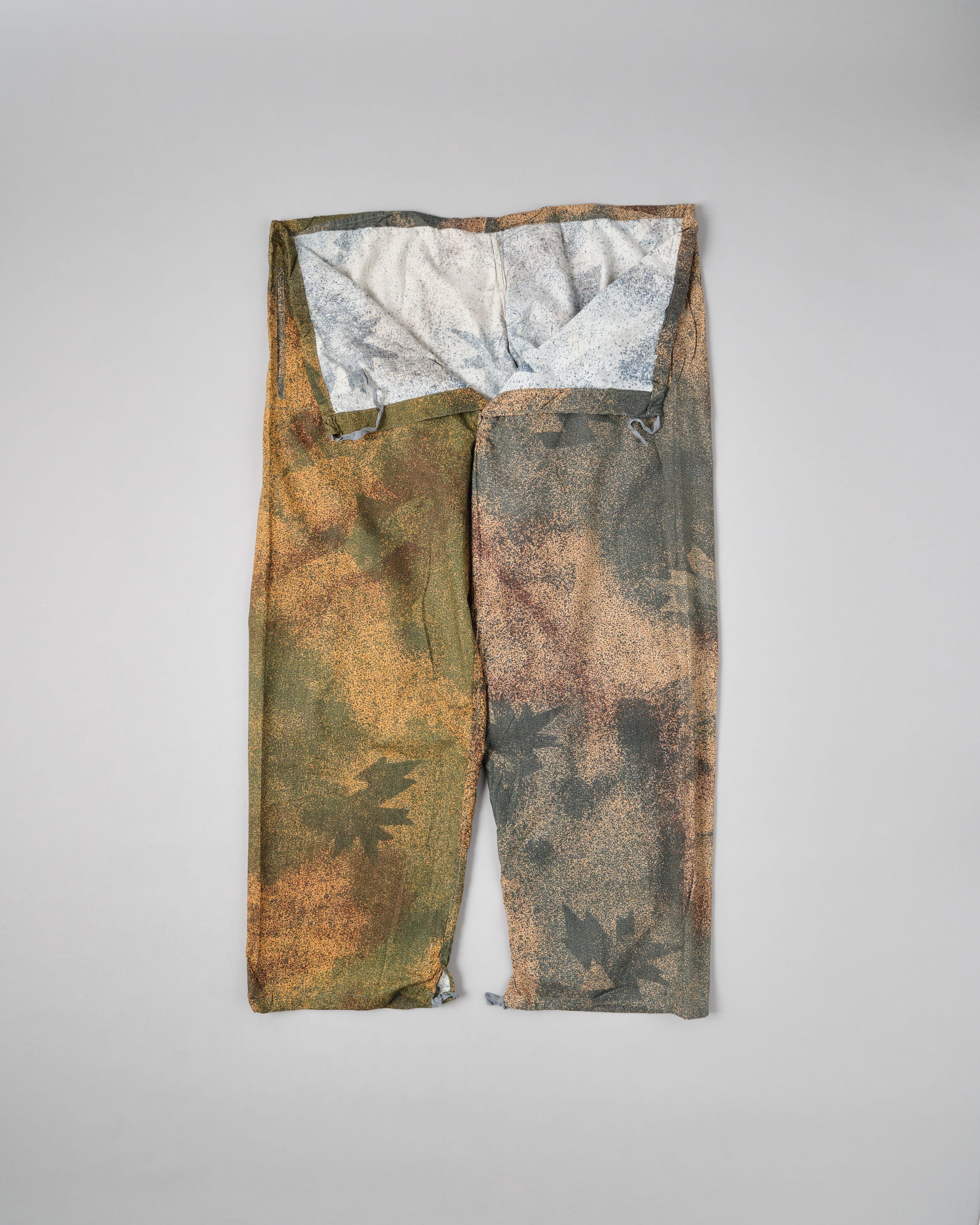[~60's] Yugoslav People's Army Mountain Camouflage Sniper Trousers "2 Tone"