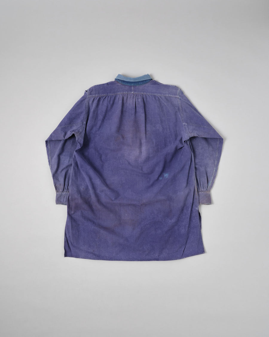 Vue d'ensemble de ［~40’s］French Vintage Indigo Metis Grandpa Shirt