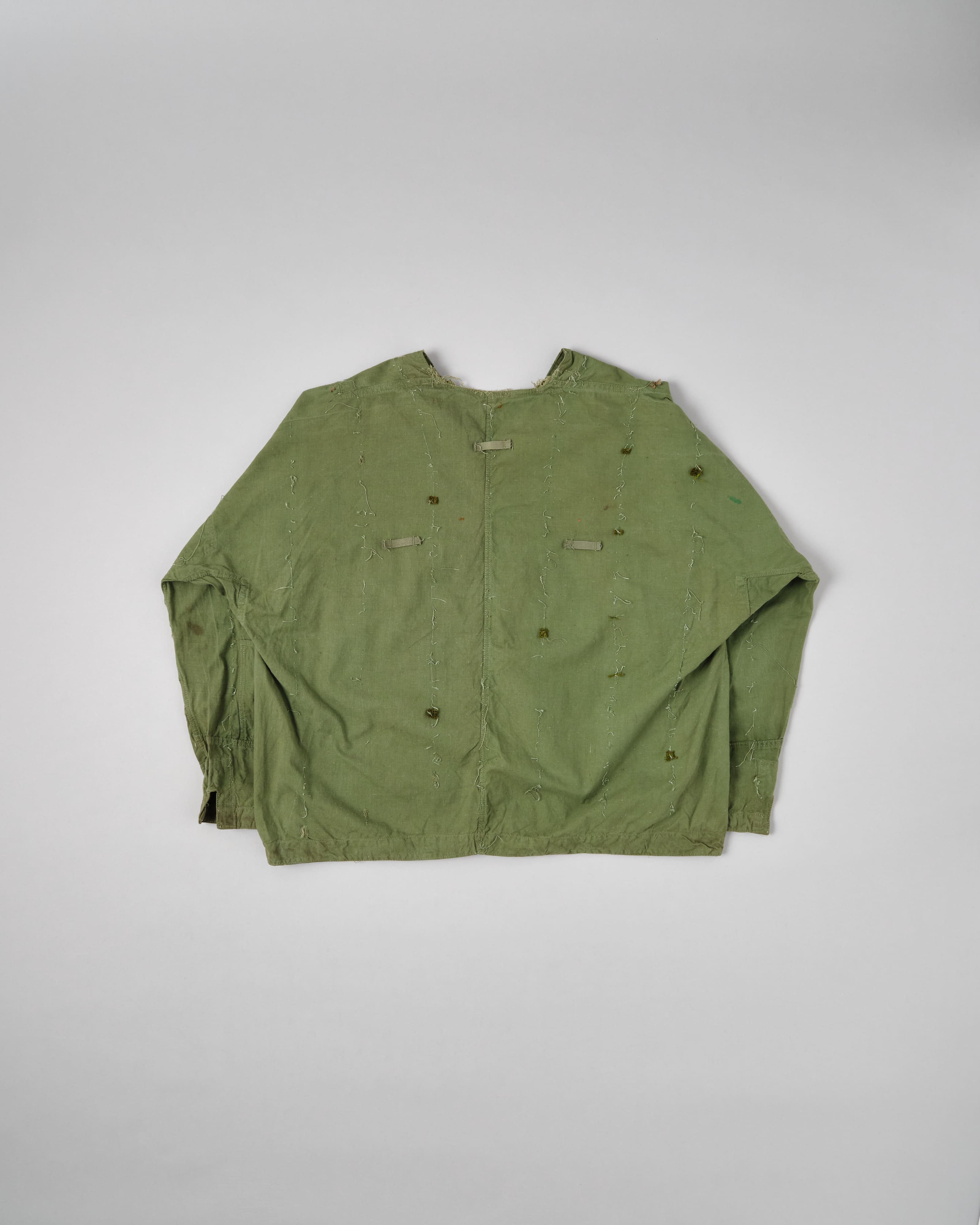 [~ 50's] Smock de tireur d'élite de coton vert de l'armée tchécoslovaque "modifié"