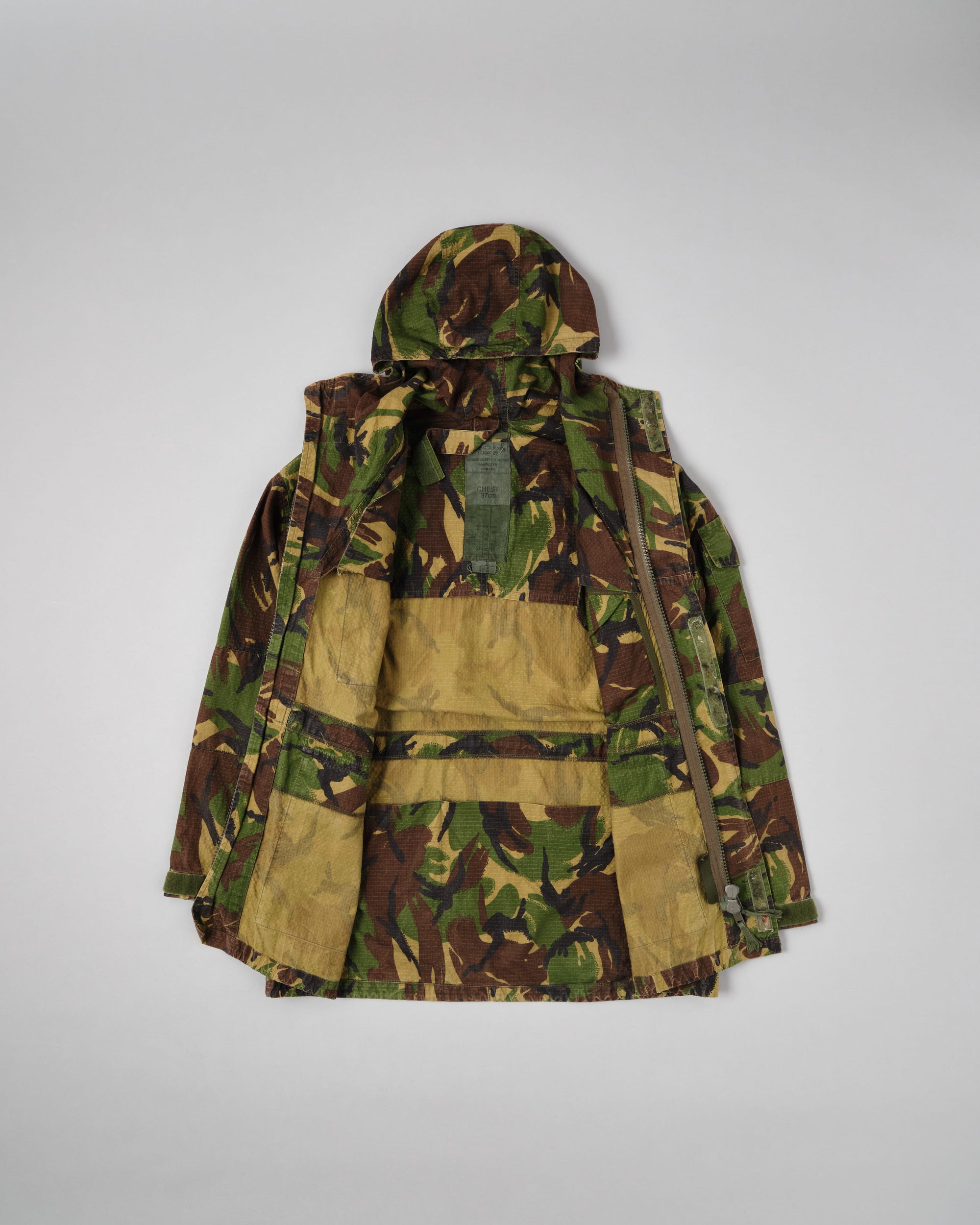 ［~90's］British Vintage DPM Camouflage Ripstop Windproof Smock Made by SASS