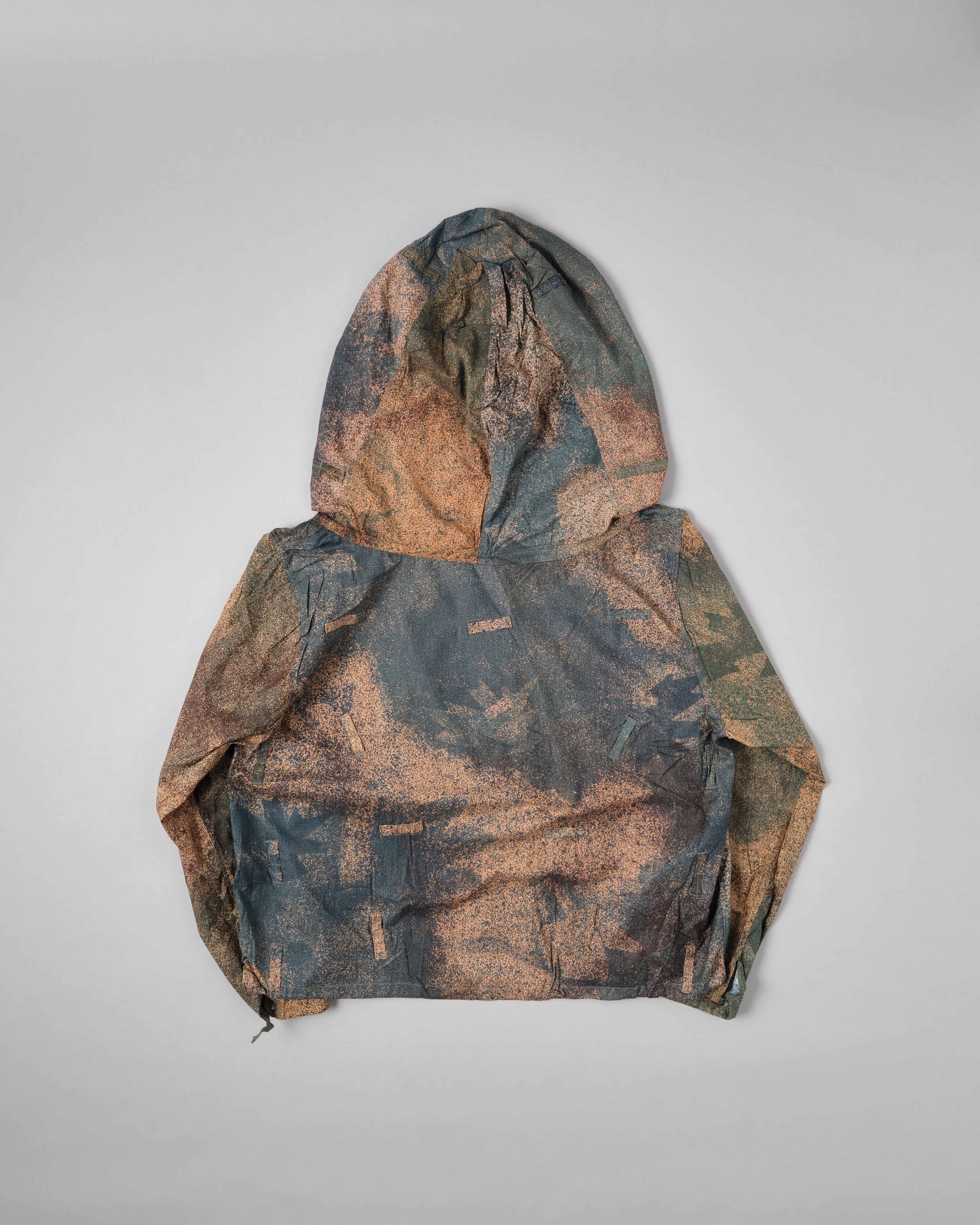[~60's] Yugoslav People's Army Mountain Camouflage Sniper Smock With Bag & Gloves