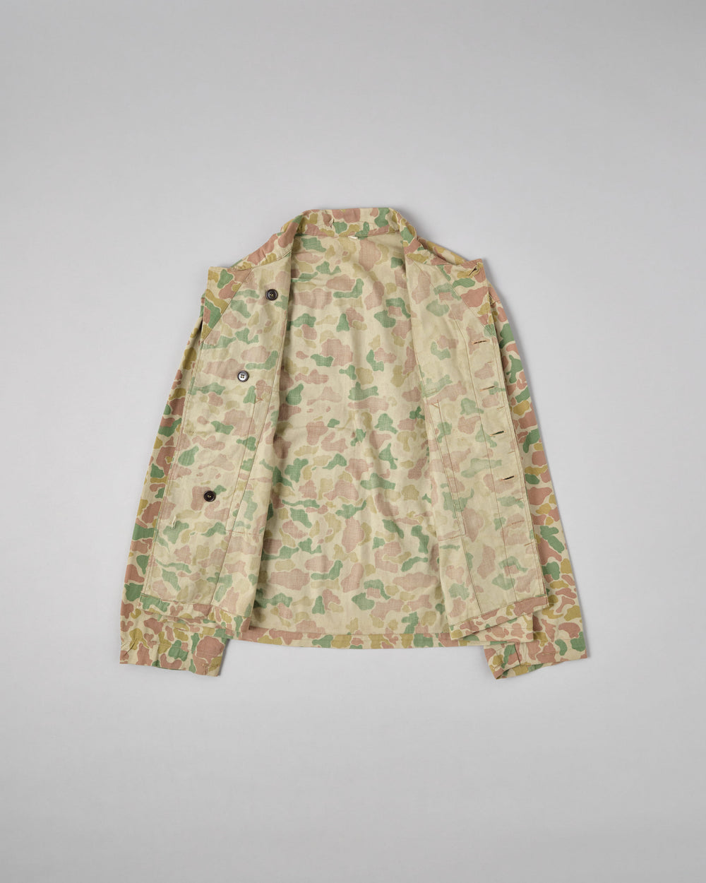 【~50's】Dutch Army Frogskin Camouflage Field Jacket Size.50