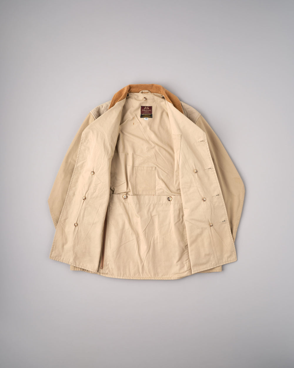 ［~80's］Vintage Willis&Geiger Bush Poplin Quail Coat Size.44 "Made in U.S.A."