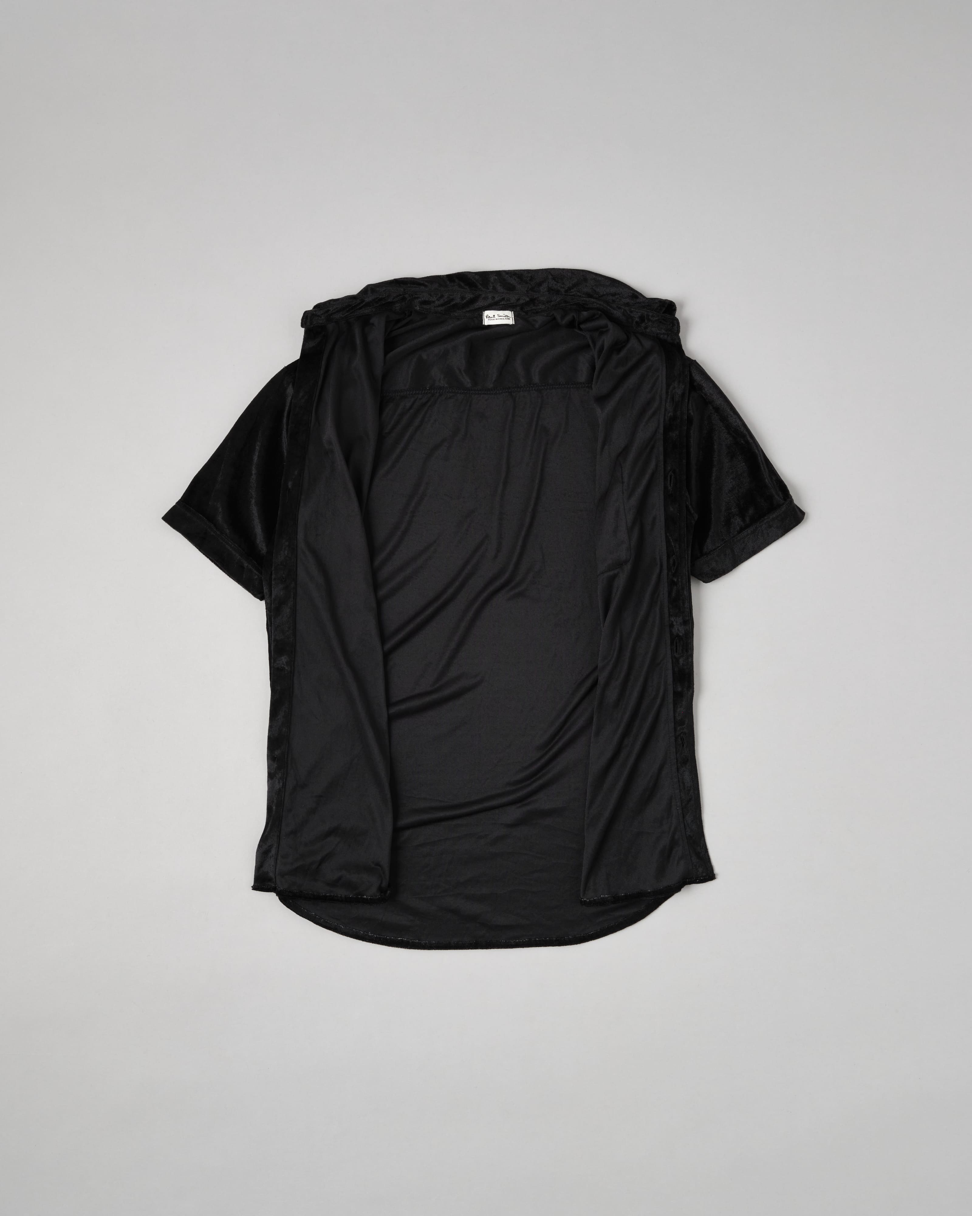 [~ 90 년대] Old Paul Smith Black Velor S/S 셔츠