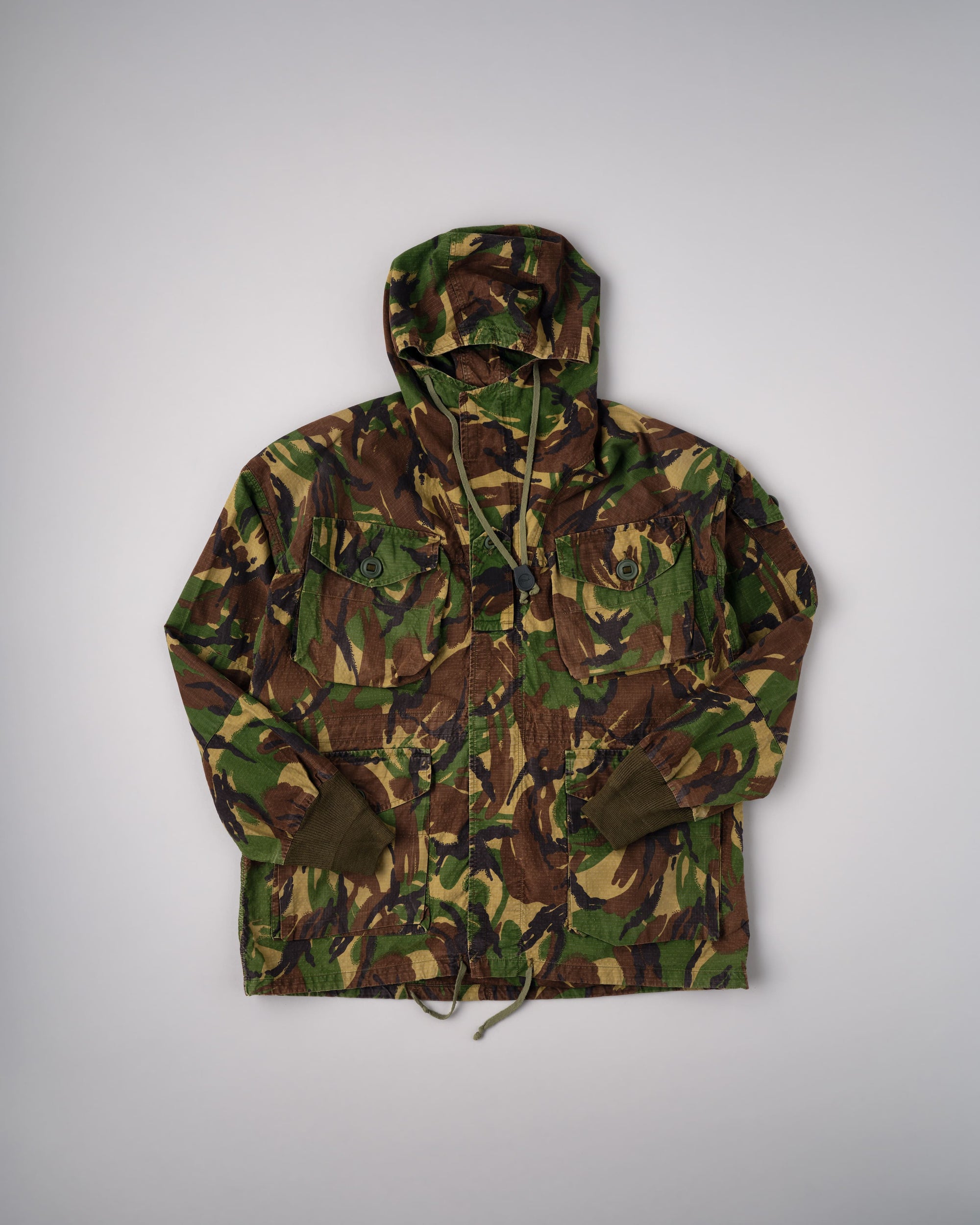［~90's］British Vintage DPM Camouflage Ripstop Windproof Smock Made by SASS