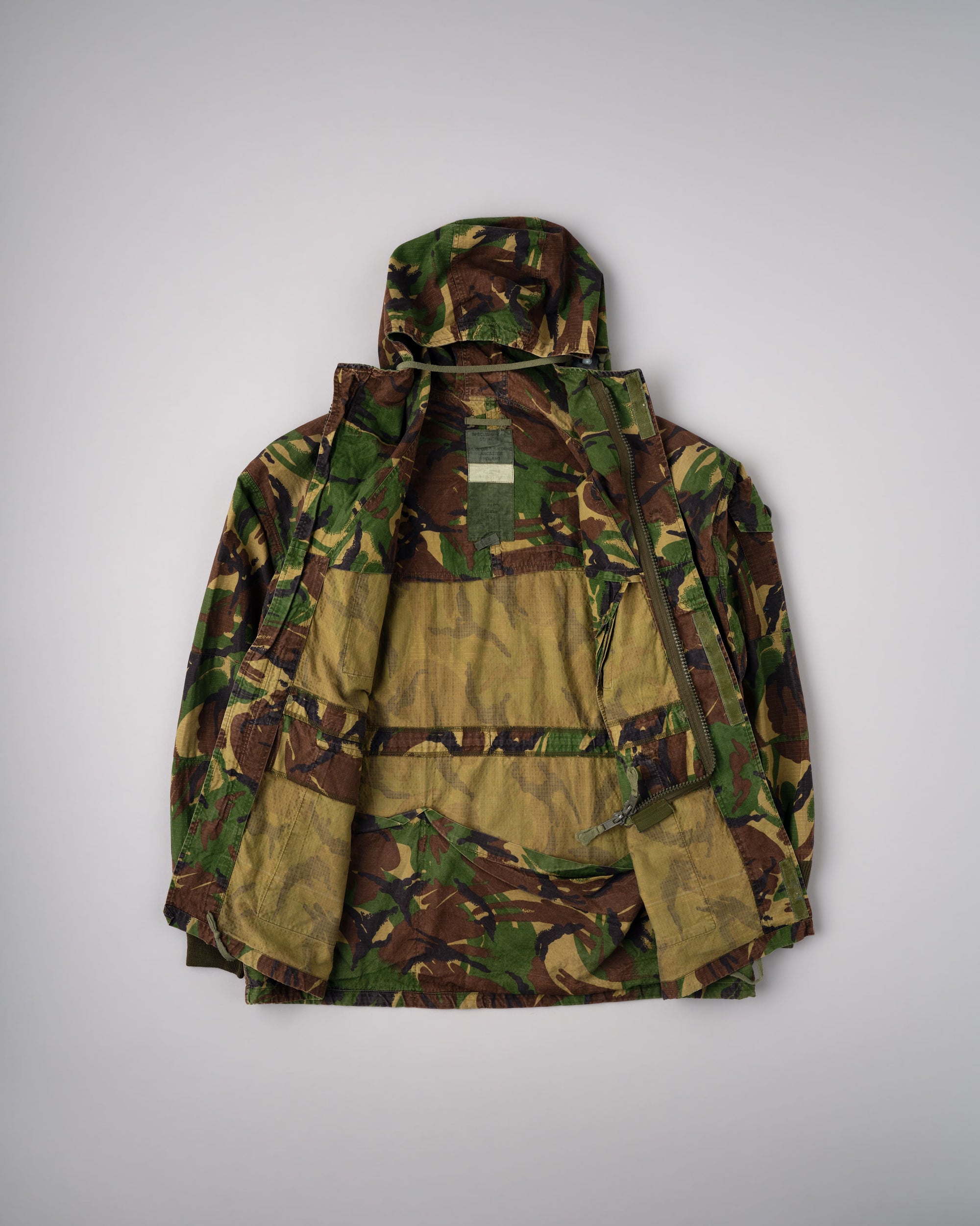 ［~90's］British Vintage DPM Camouflage Ripstop Windproof Smock Made by SASS