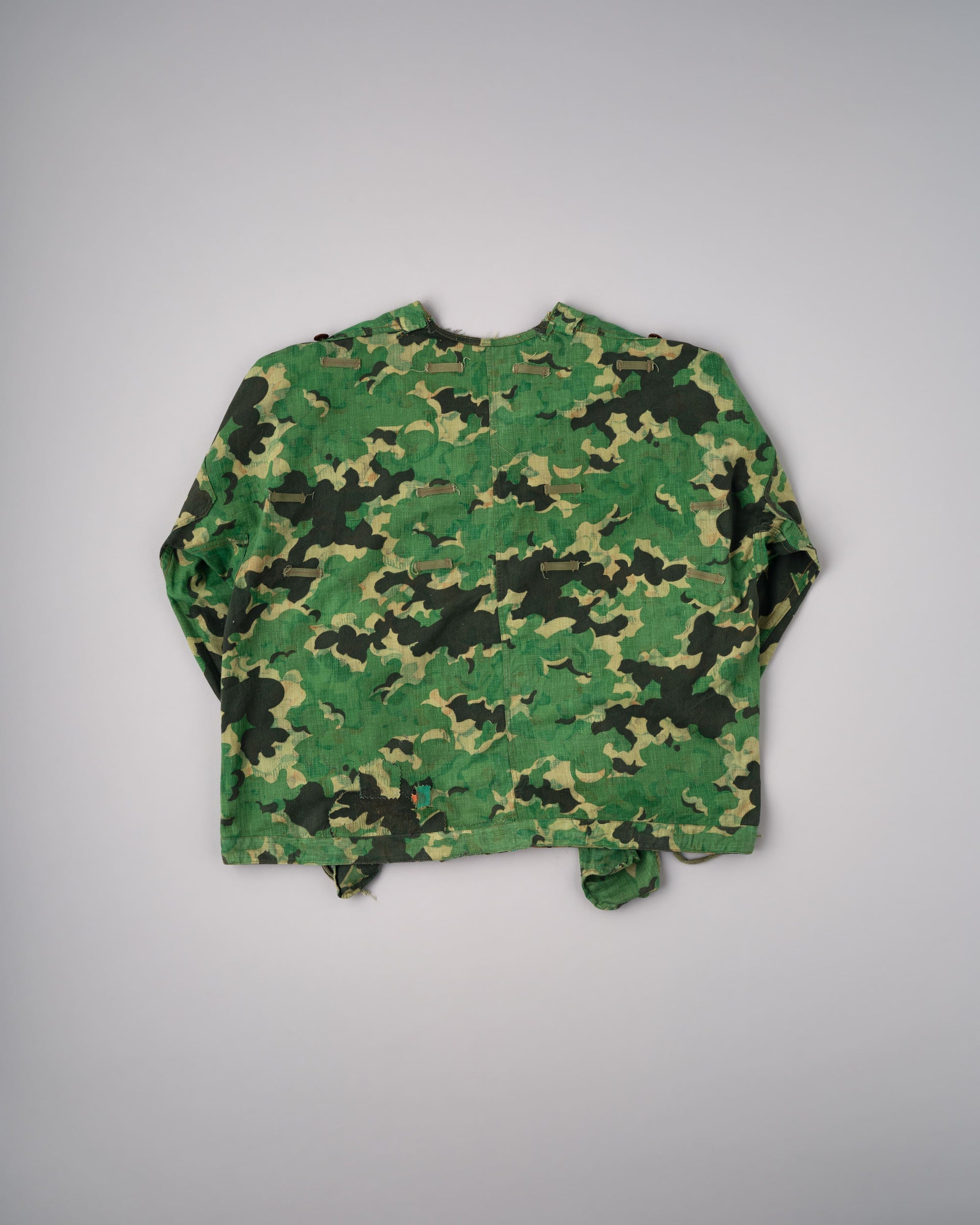 ［~50’s］Czechoslovakian Army Dubaky Camouflage Reversible Smock With Gloves "Modified"