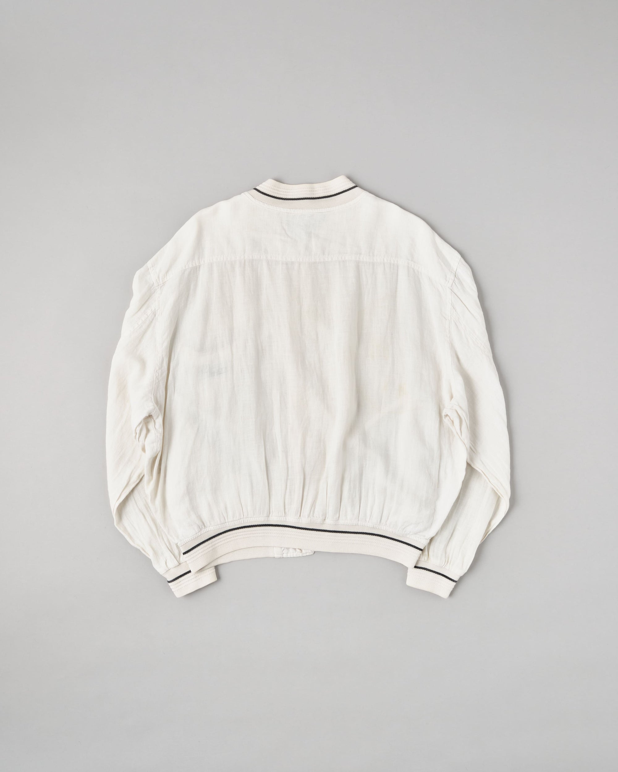 ［~80’s］Old CORTIGIANI Linen Blouson Size.50
