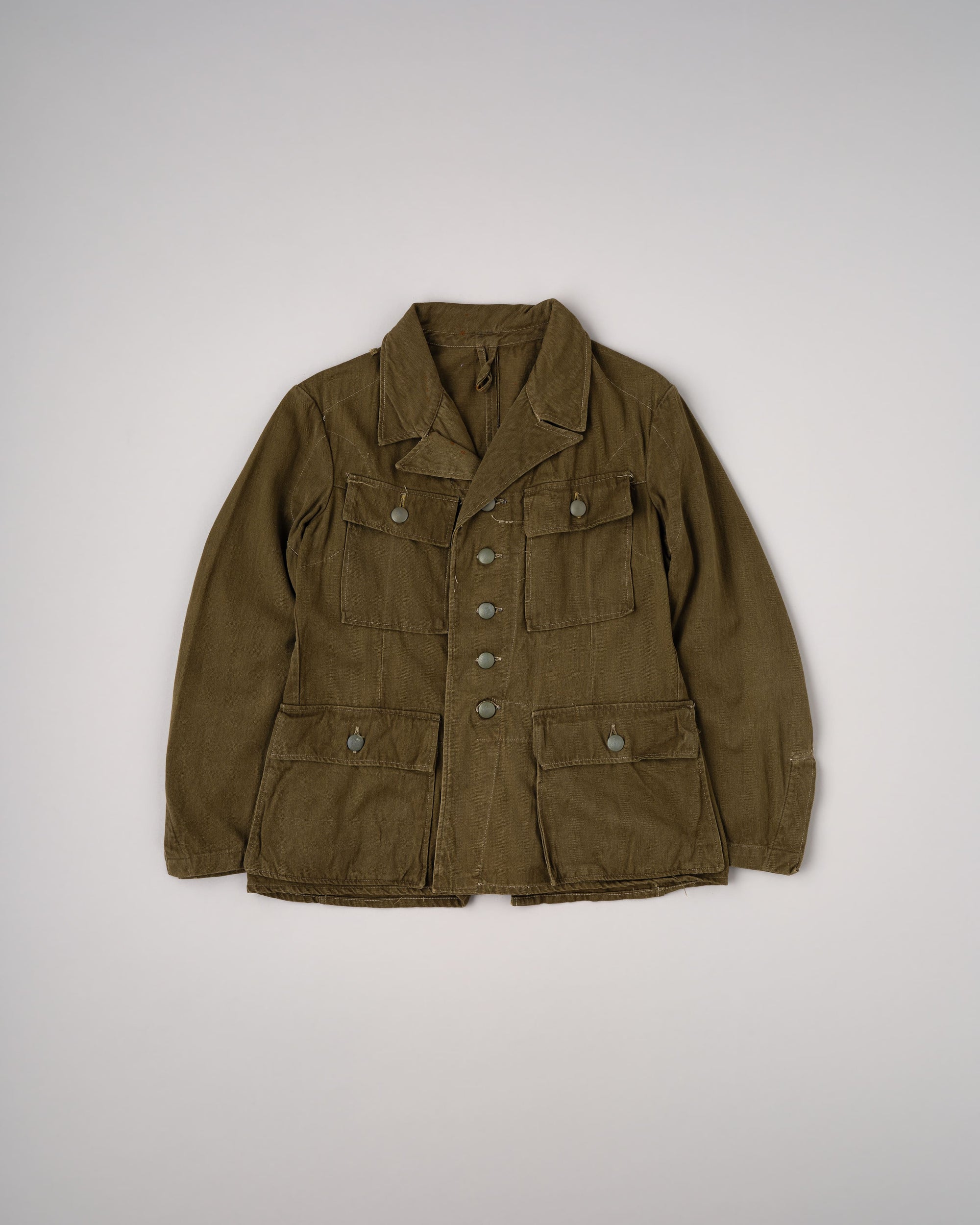 ［~40’s］WWII German Army & Afrika Korps M43 Tropical Field Jacket "Wehrmacht" "DAK"