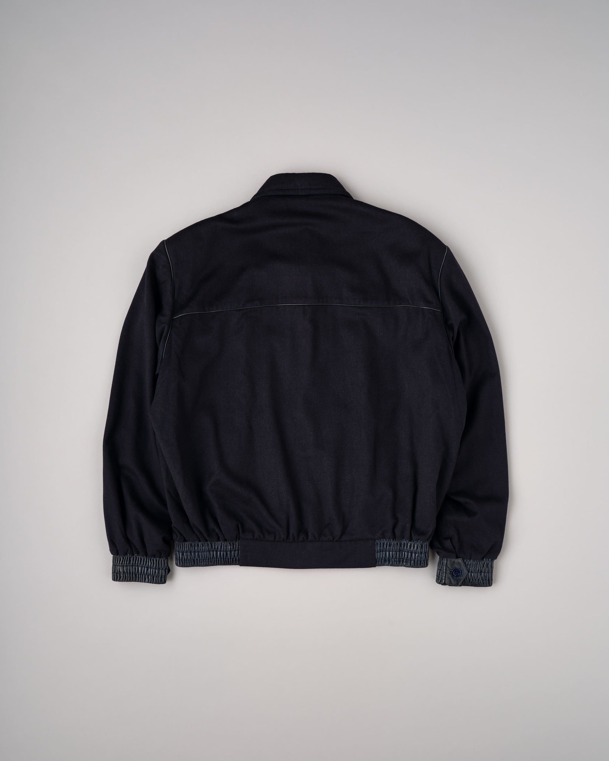 ［~90's］Old ZILLI Cashmere Silk Zip Up Blouson Size.54