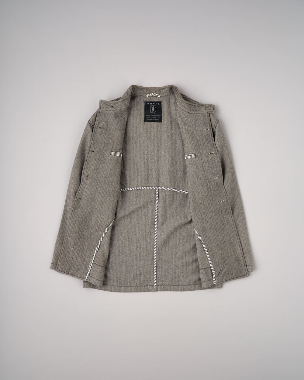 【~00's】Old ARNYS PARIS Forestiere Jacket Size.48 "Silk & Wool"