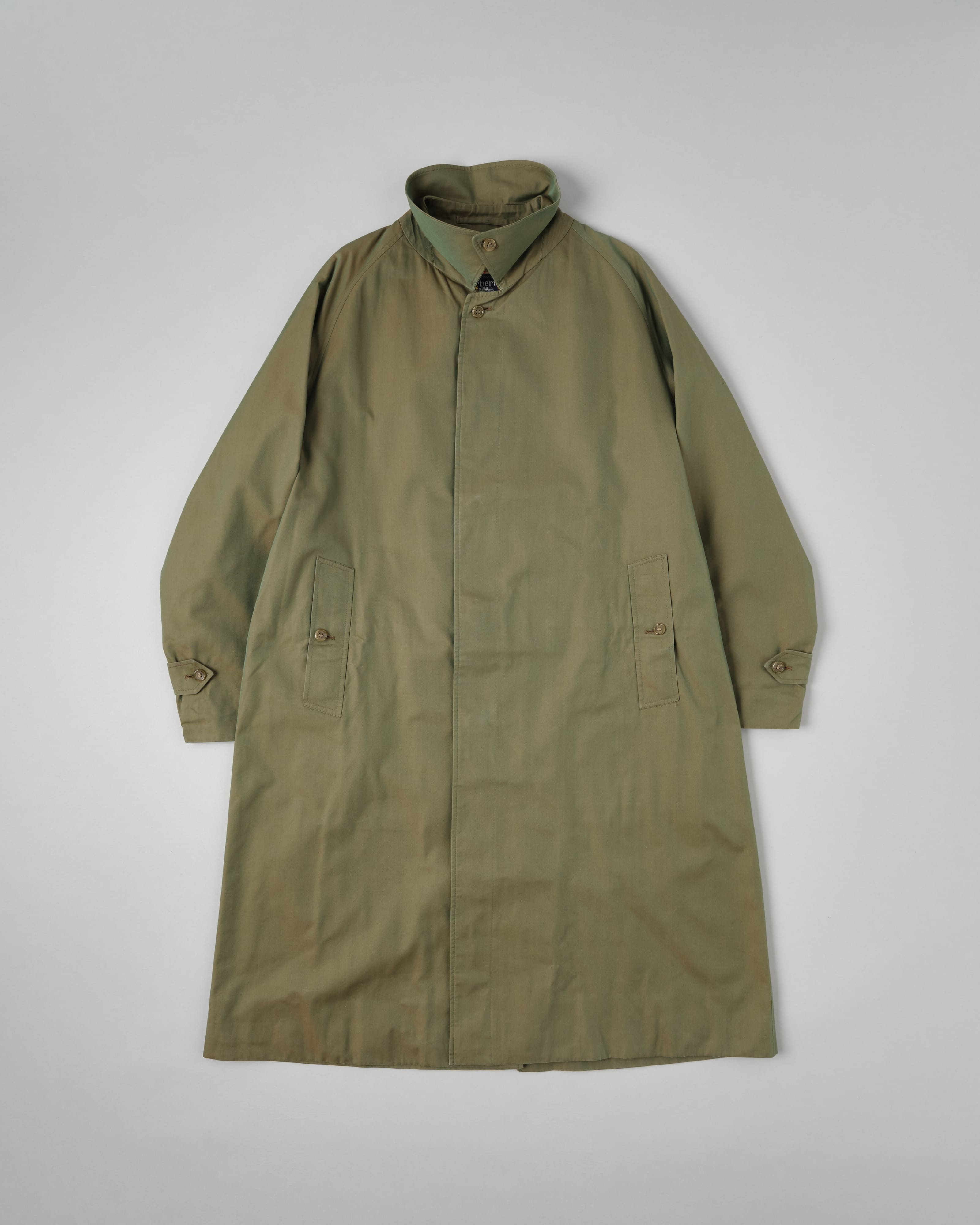 【~80's】Vintage Burberrys Single Raglan Balmacaan Coat C100 Size.50RL "TAMAMUSHI"
