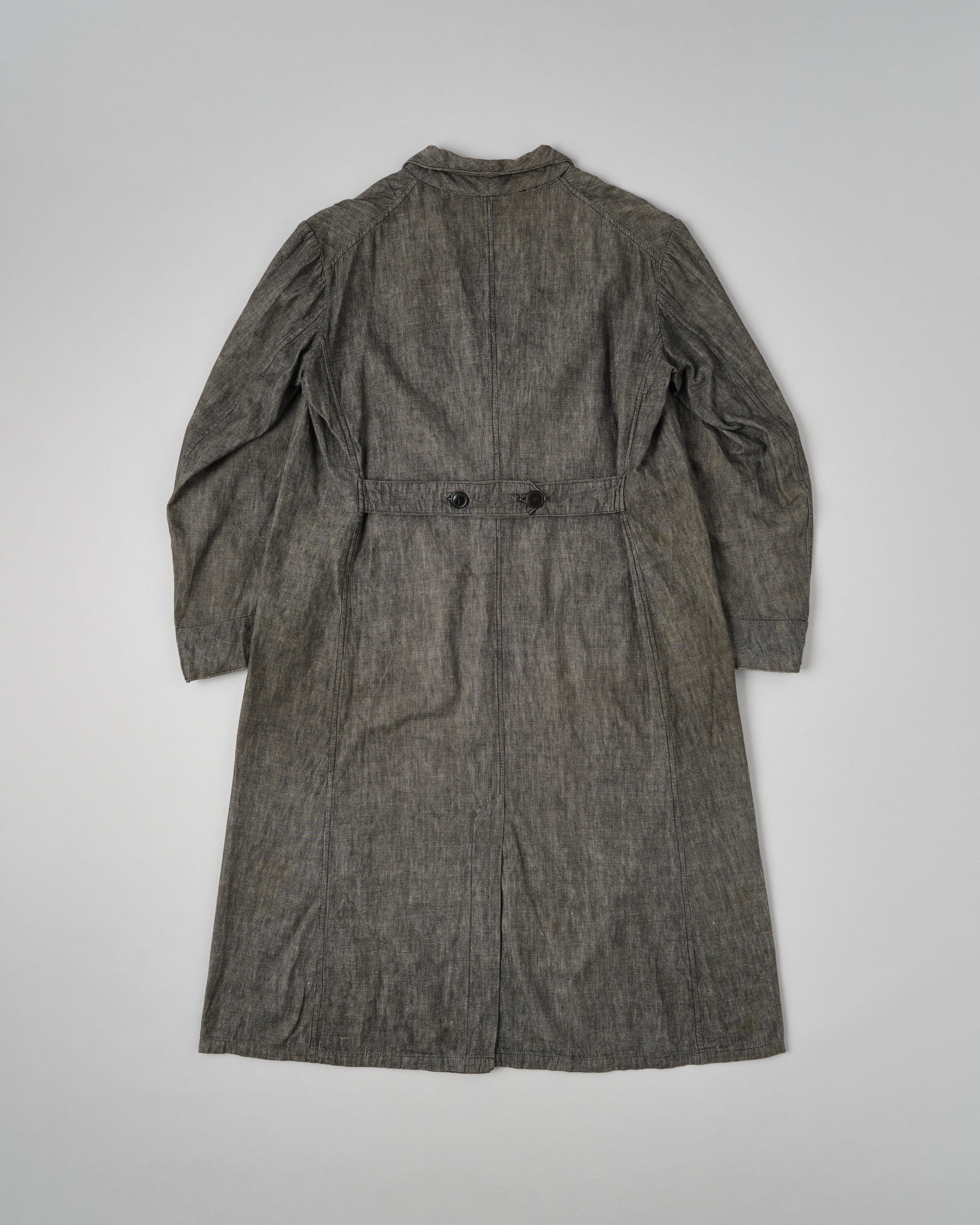 ［~50’s］French Vintage Metis Black Chambray Atelier Coat