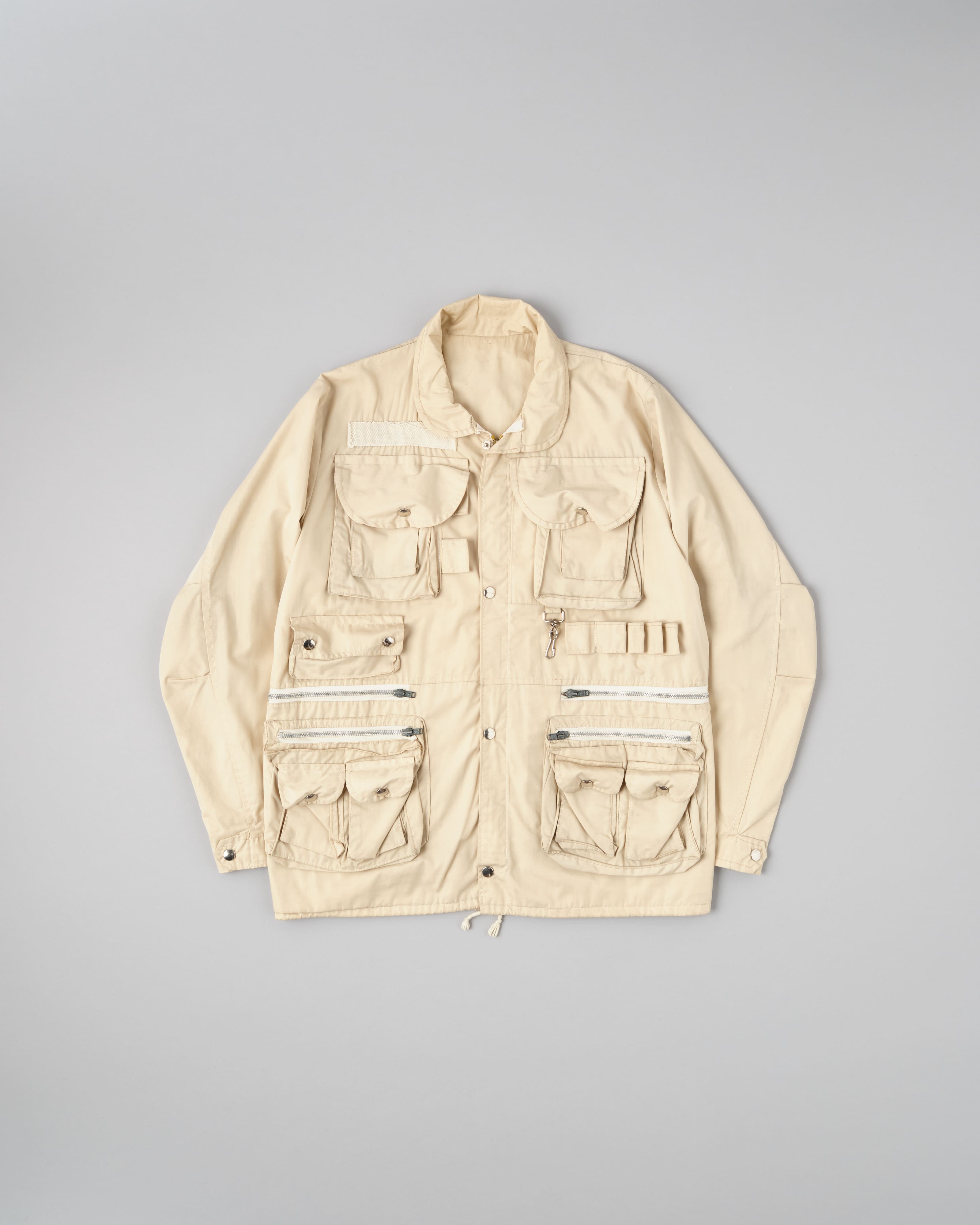 [~70's] French Vintage Multi Pocket Jacket