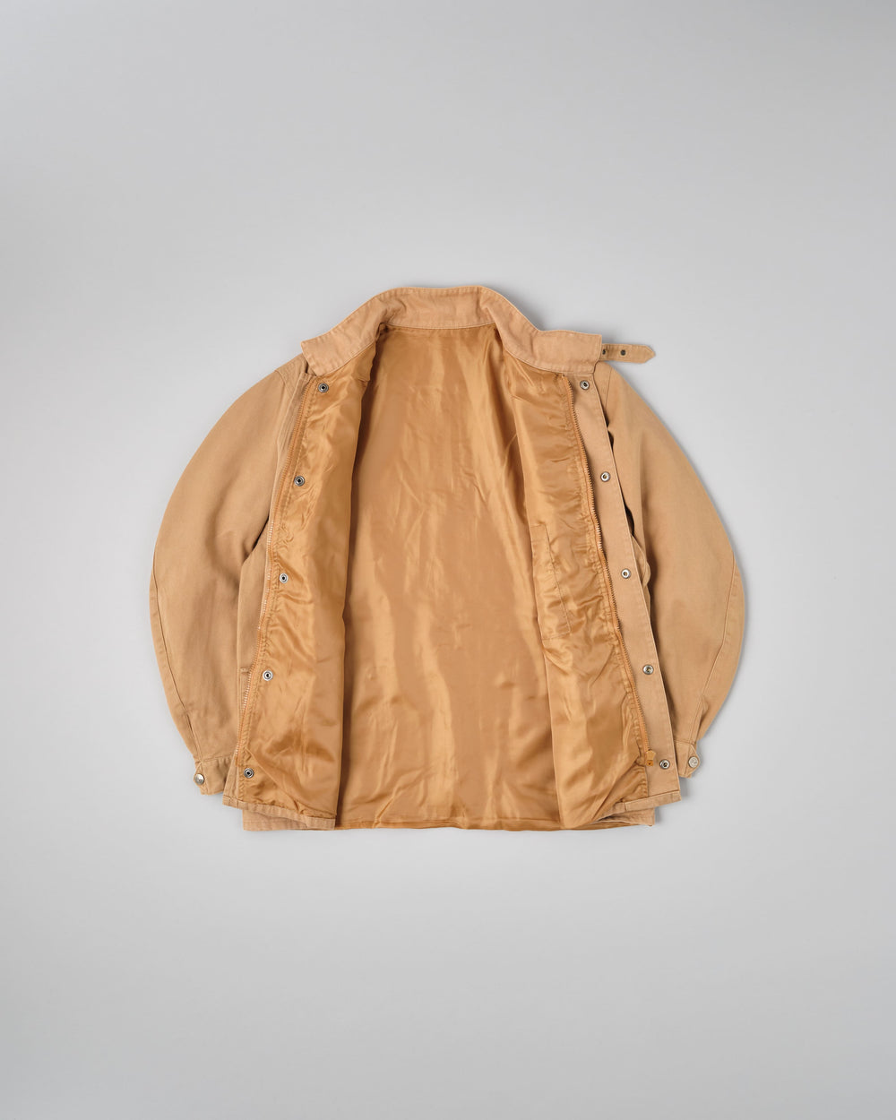 【~80’s】Vintage The Duffer of ST.George Cotton Motorcycle Jacket Size.M
